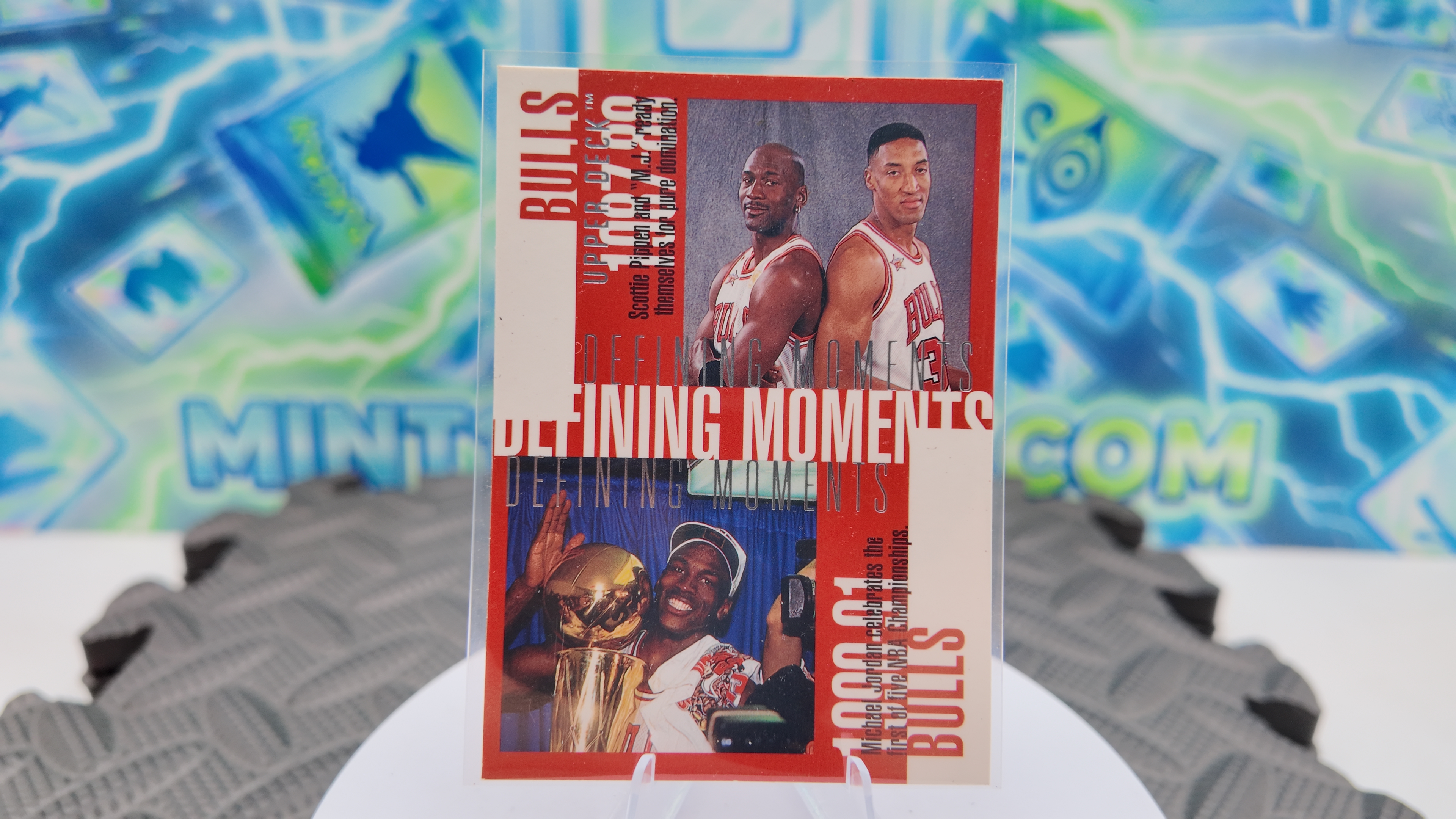 1998 Upper Deck Michael Jordan — 1998 Upper Deck Memorable Moments Michael Jordan