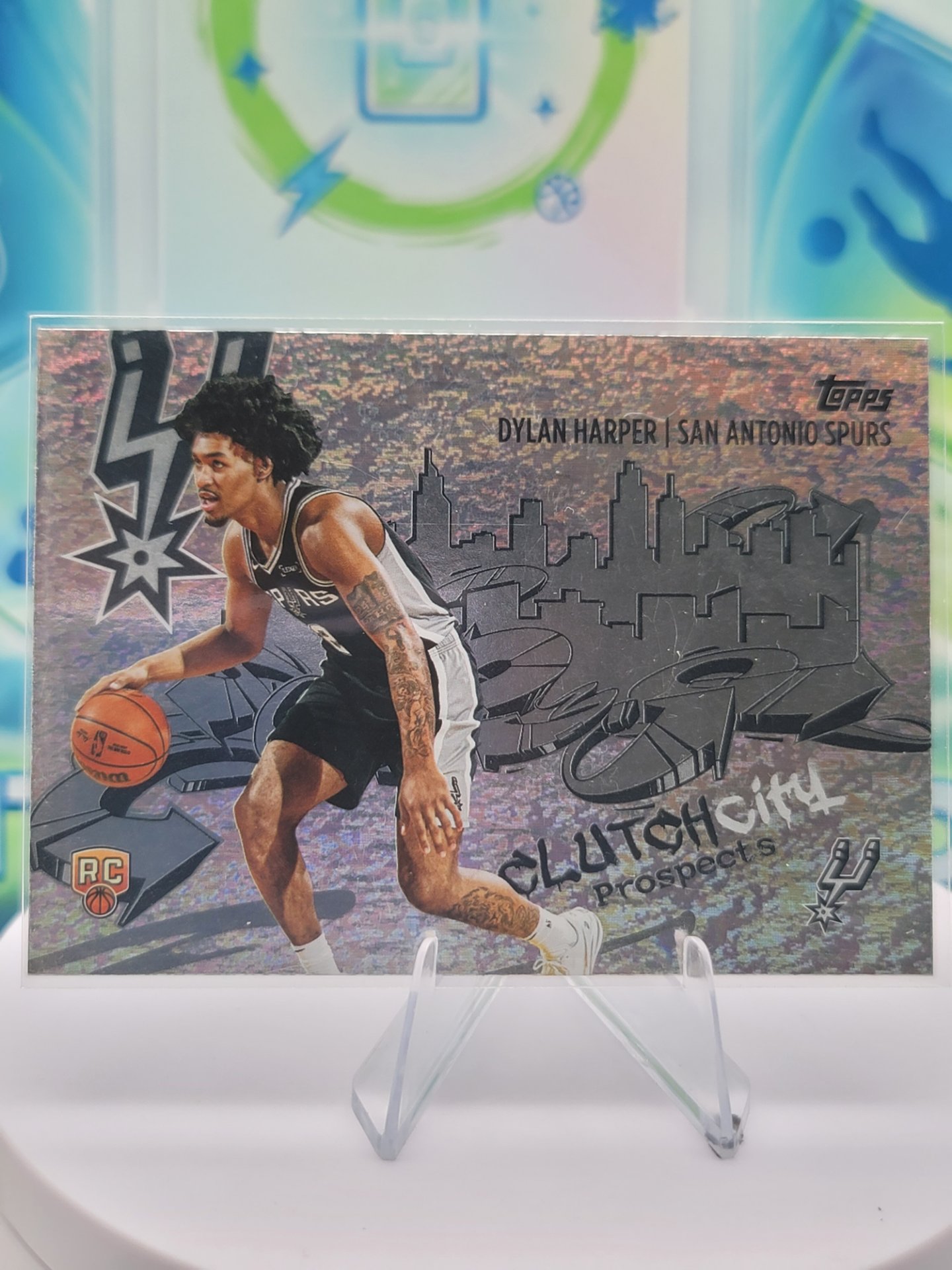 2025 Topps Topps Flagship Dylan Harper — 2025 Topps Flagship Sonic Boom Dylan Harper Rookie