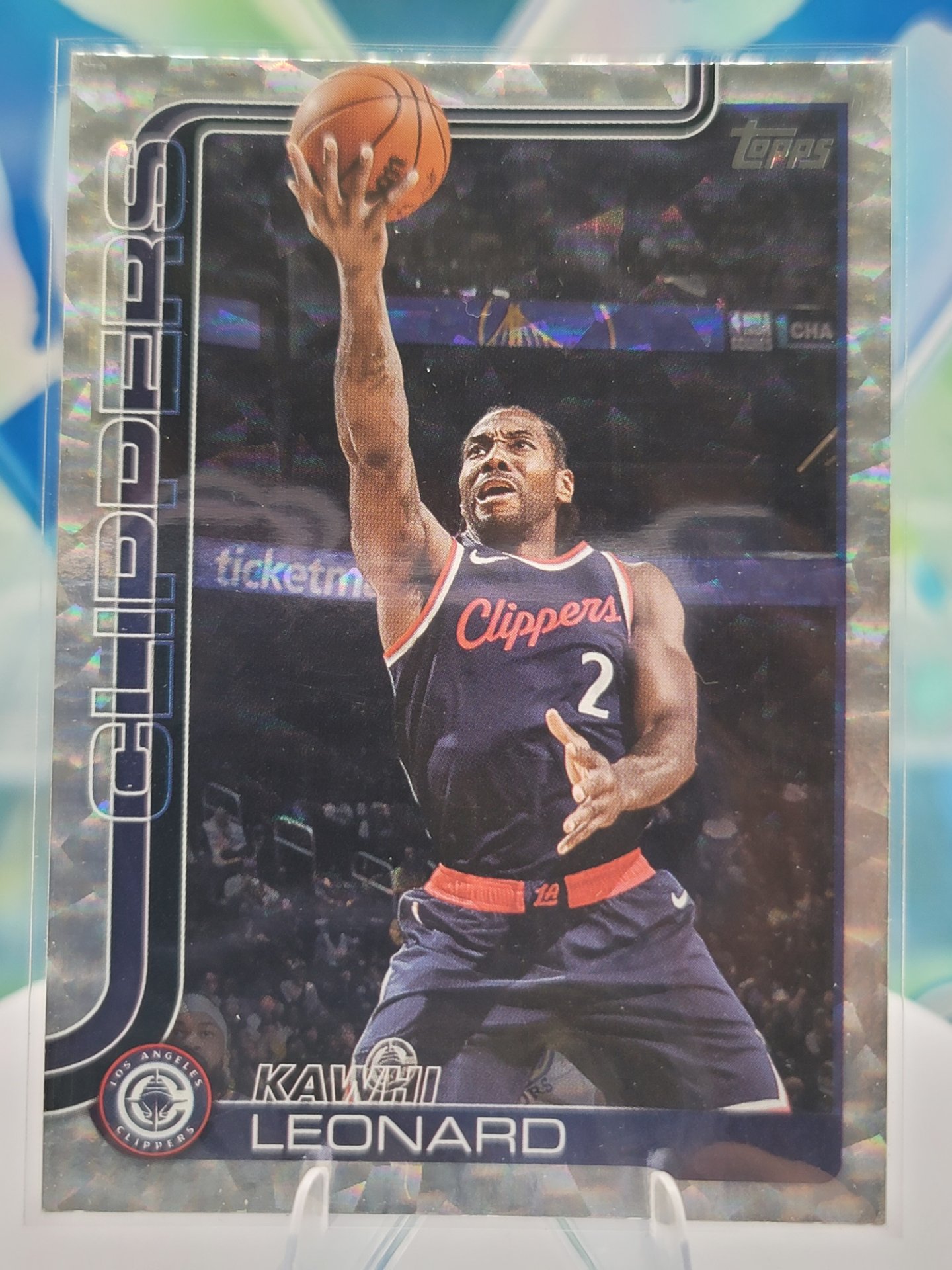 2025 Topps Topps Flagship Kawhi Leonard — 2025 Topps Topps Flagship Holo Foil Kawhi Leonard