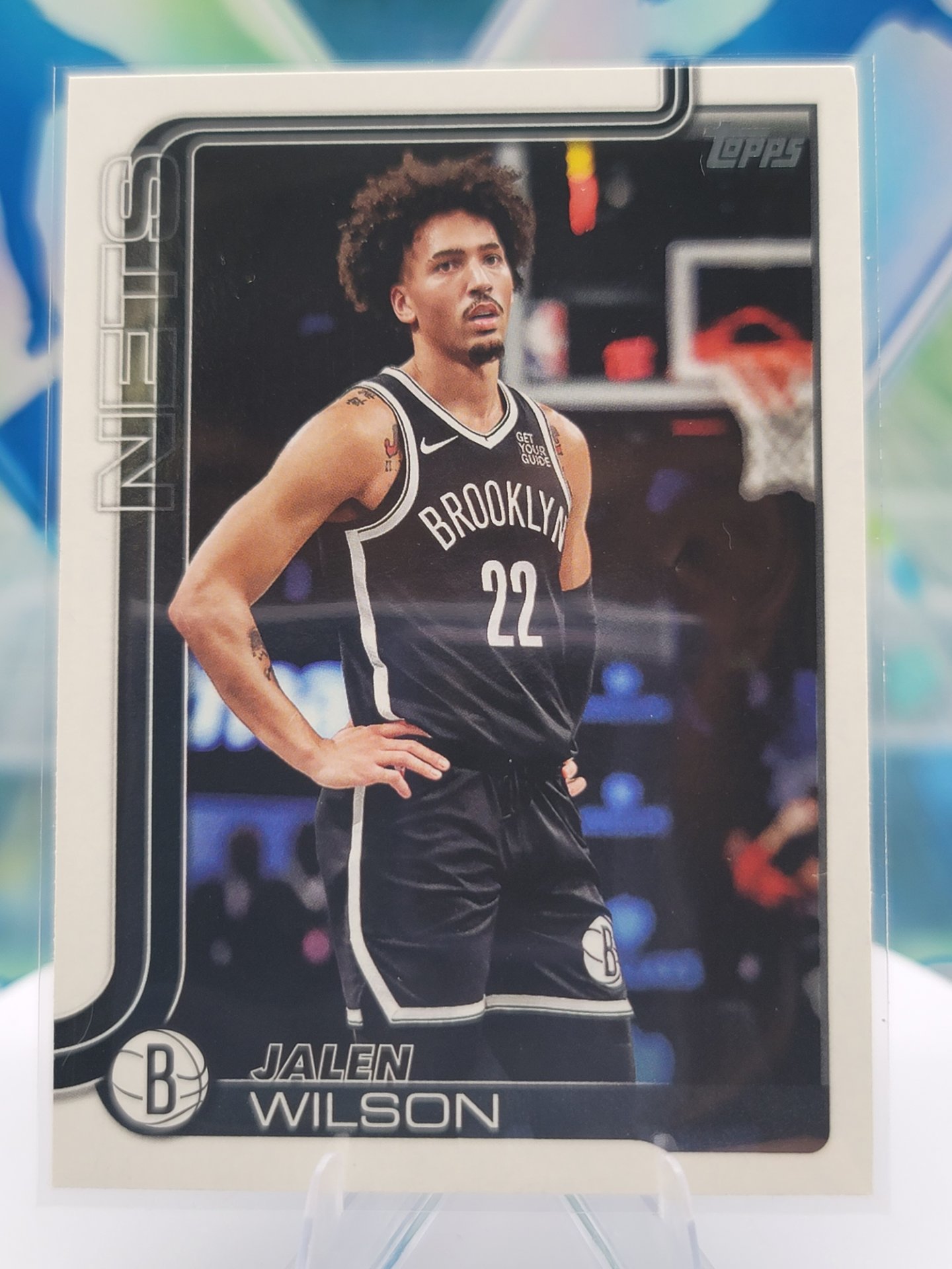 2025 Topps Topps Flagship Jalen Wilson — 2025 Topps Topps Flagship Blackout Jalen Wilson