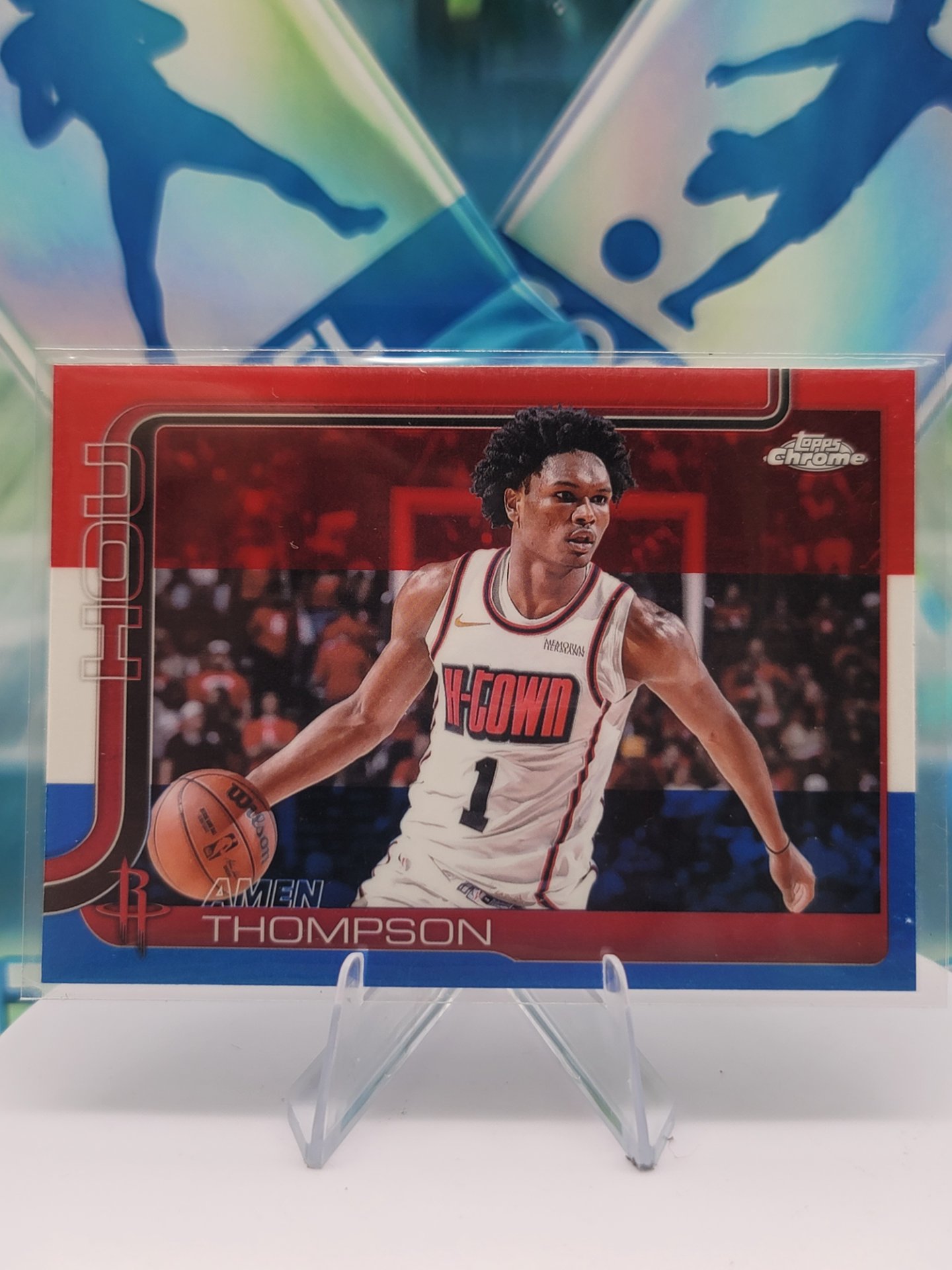 2025 Topps Topps Chrome Amen Thompson — 2025 Topps Topps Chrome Amen Thompson