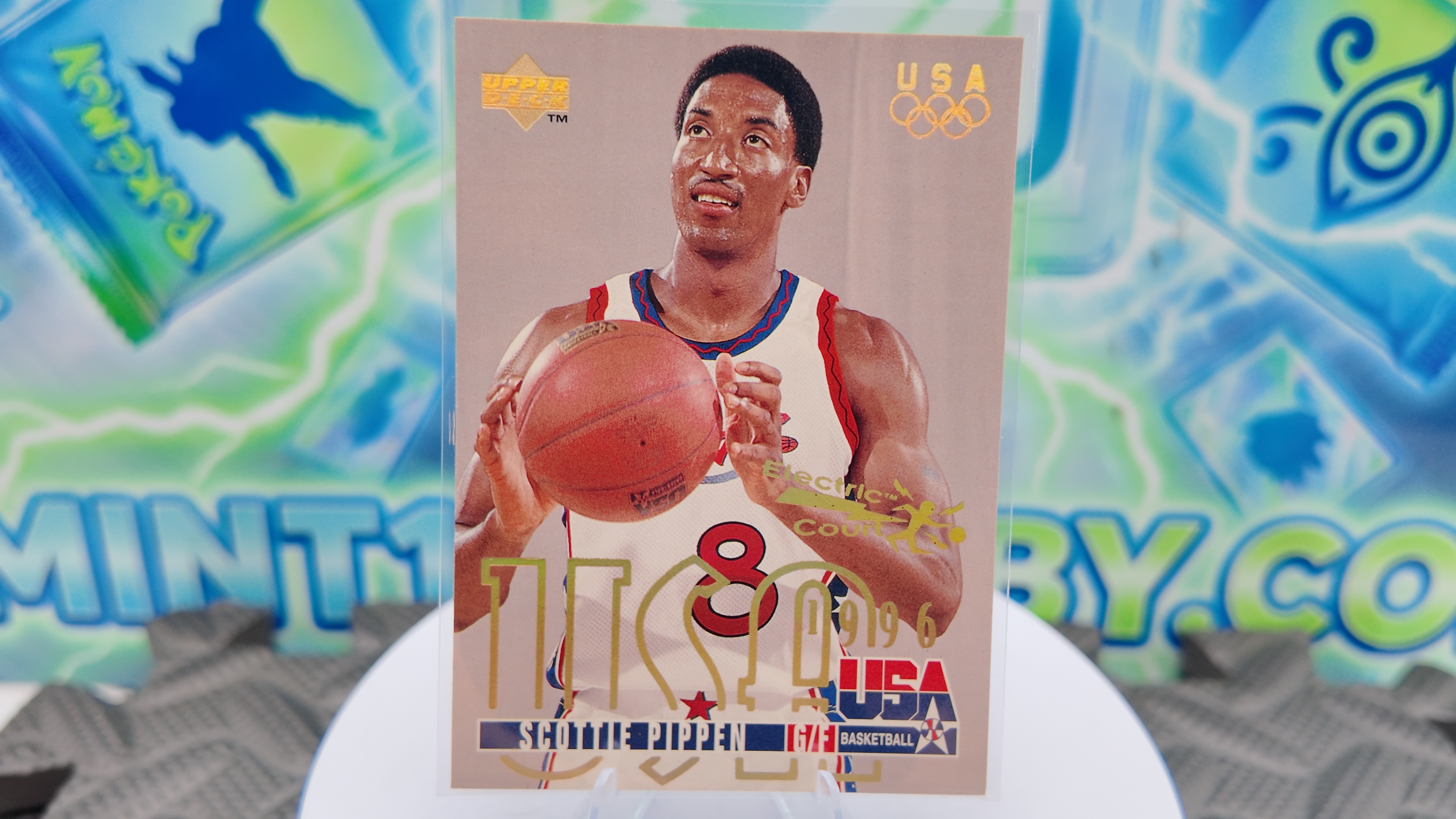 1996 Upper Deck Scottie Pippen — 1996 Upper Deck USA Basketball Scottie Pippen