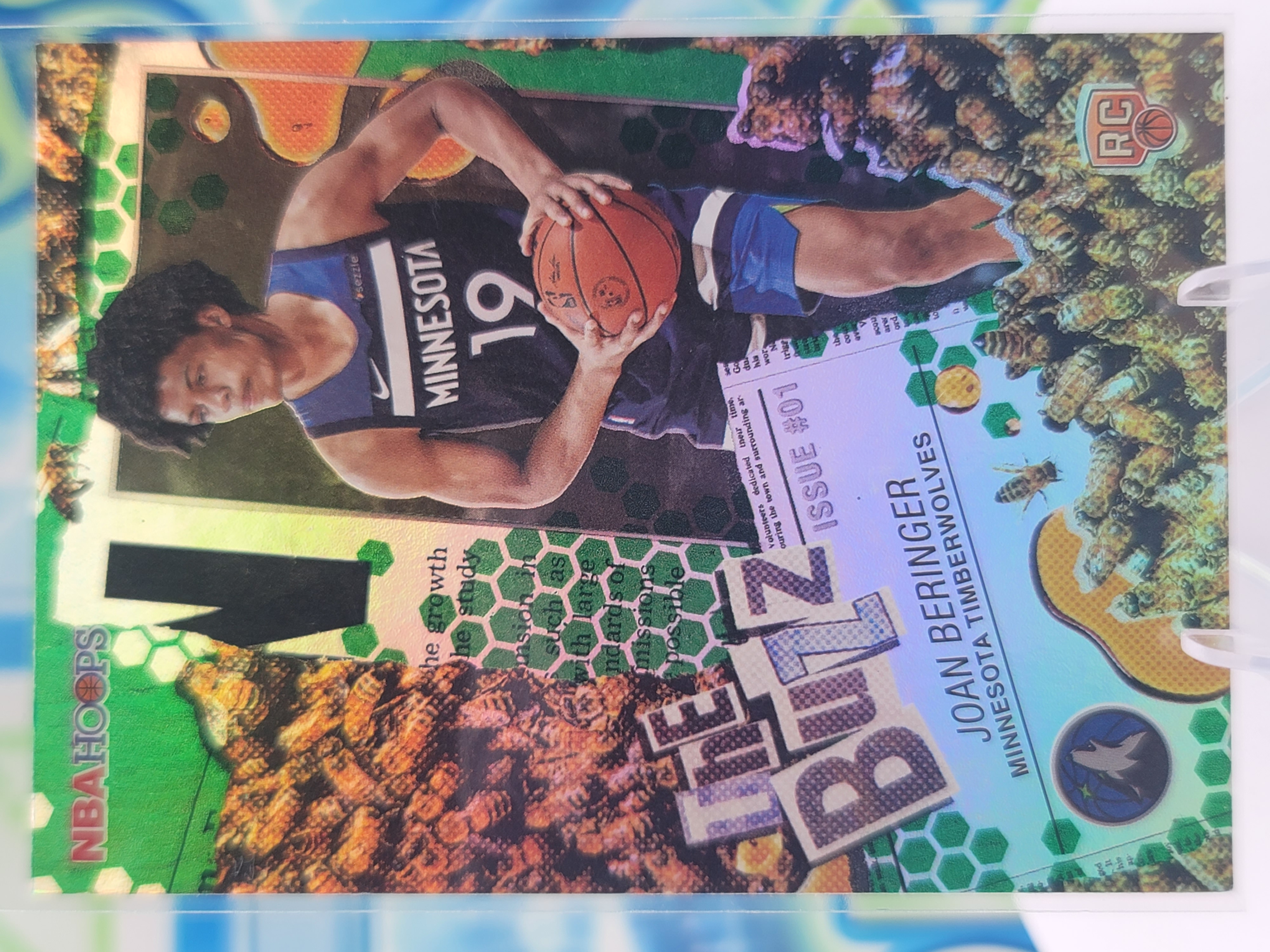 2026 Topps NBA Hoops Joan Beringer — 2026 Topps NBA Hoops The Buzz Green Joan Beringer Rookie