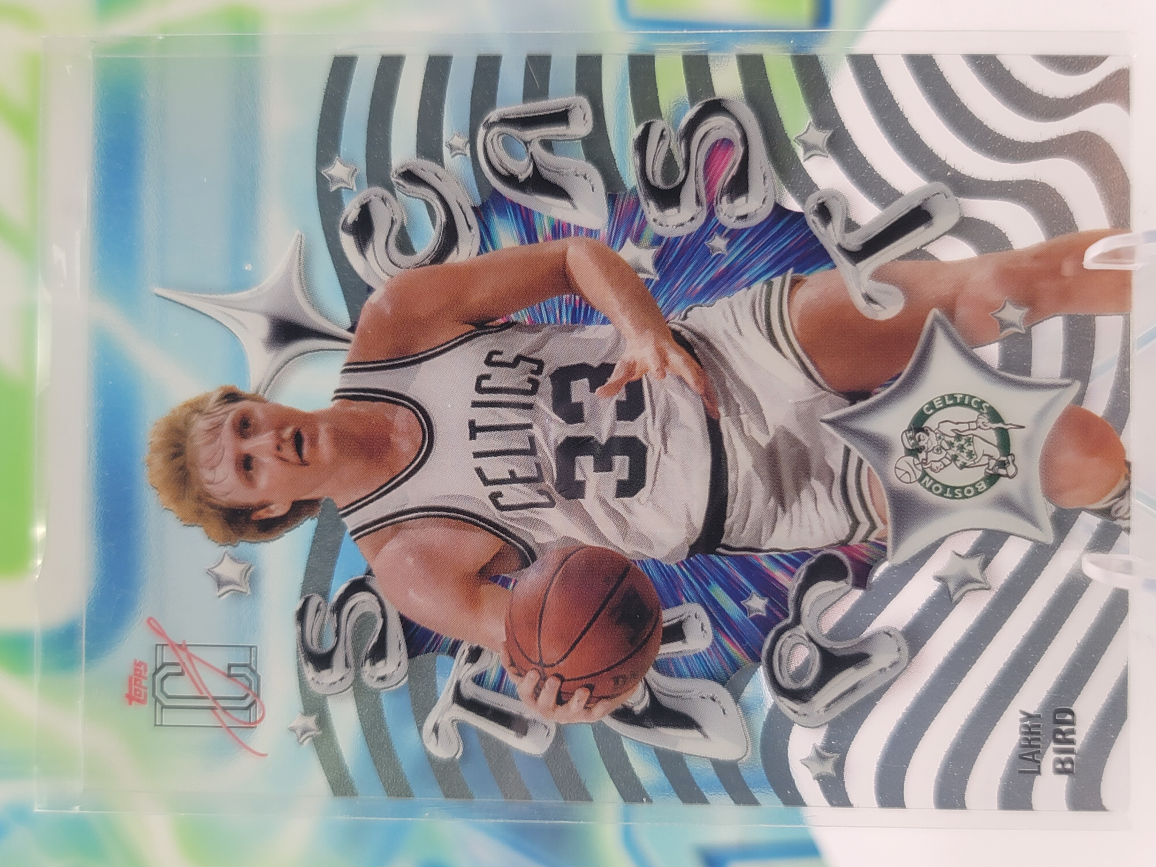 2026 Topps Signature Class Larry Bird — 2026 Topps Signature Class Star Cast Acetate Larry Bird