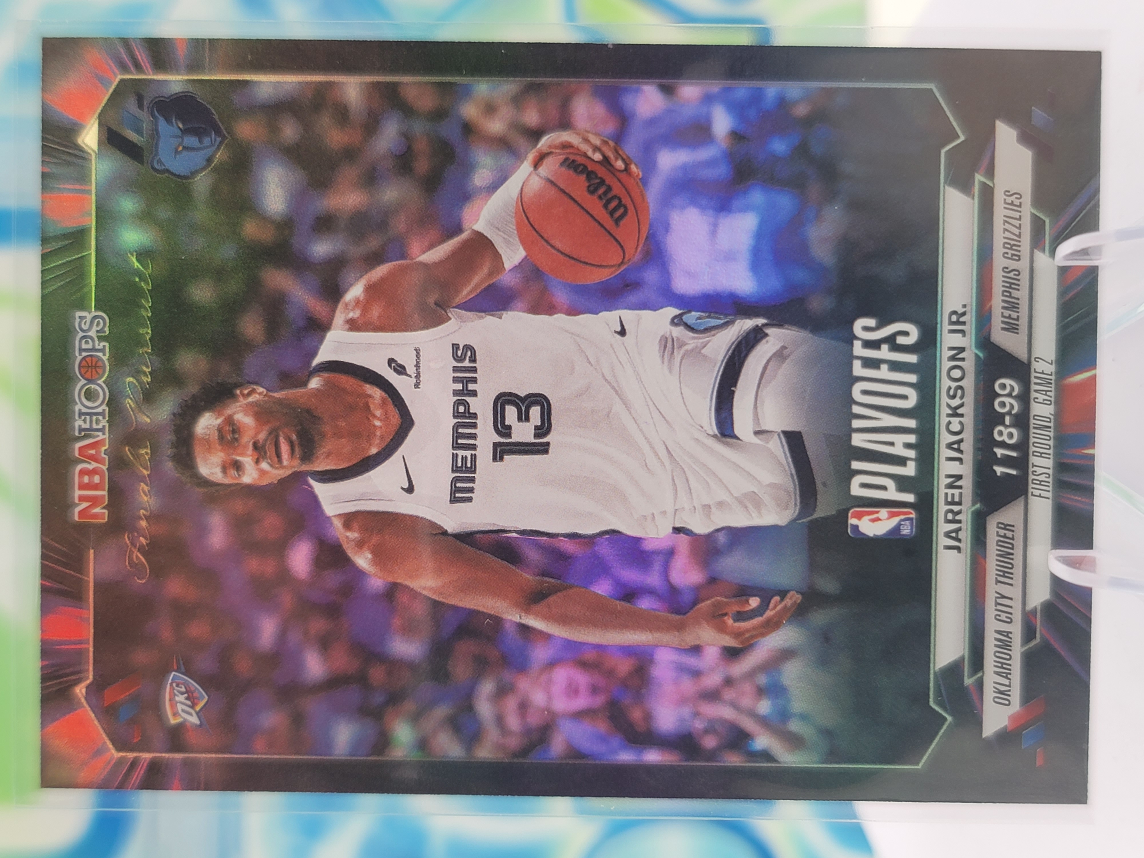2026 Topps NBA Hoops Jaren Jackson Jr — 2026 Topps NBA Hoops Finals Pursuit Jaren Jackson Jr