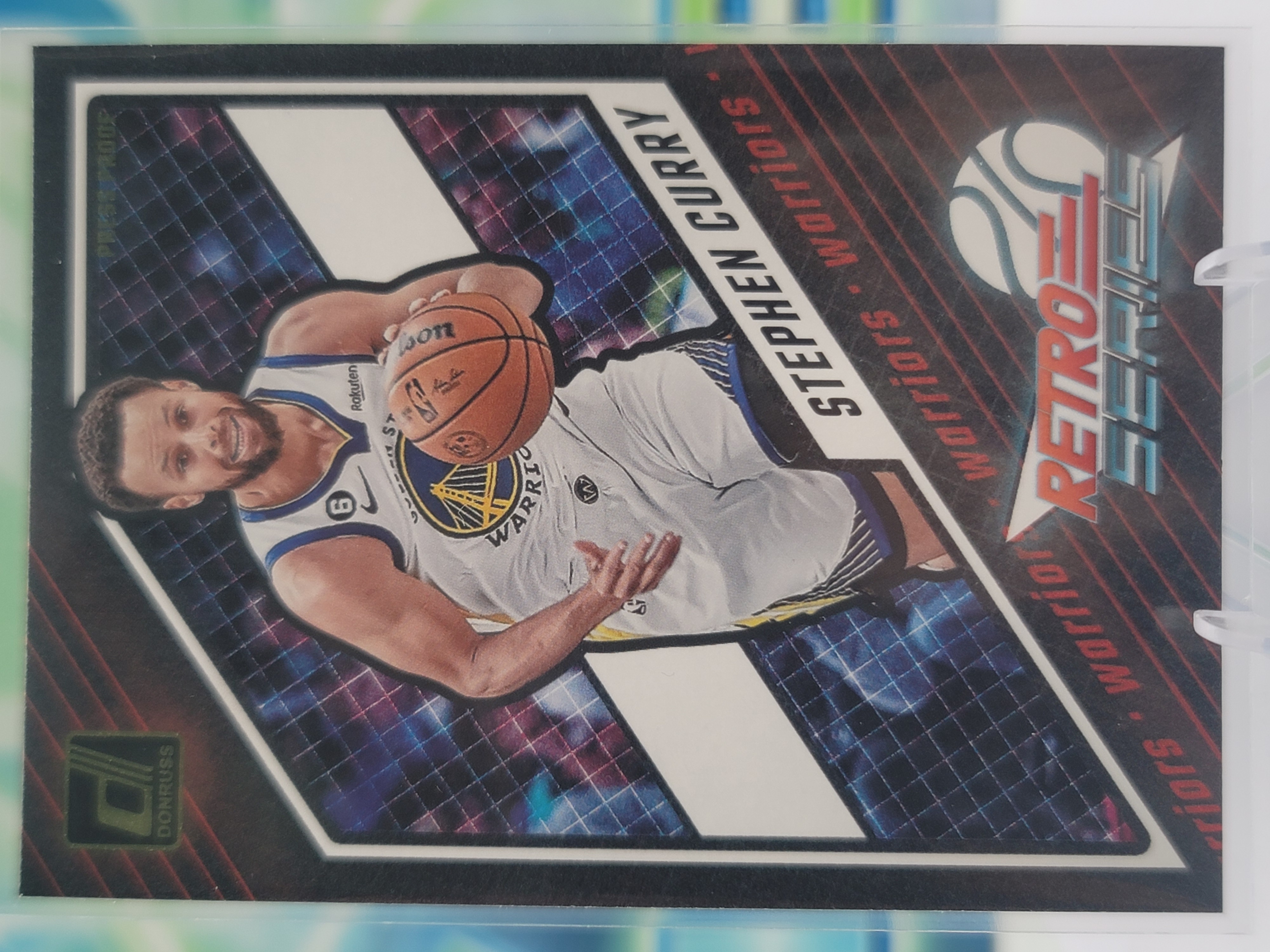 2024 Panini Donruss Stephen Curry — 2024 Panini Donruss Retro Series Press Proof Stephen Curry