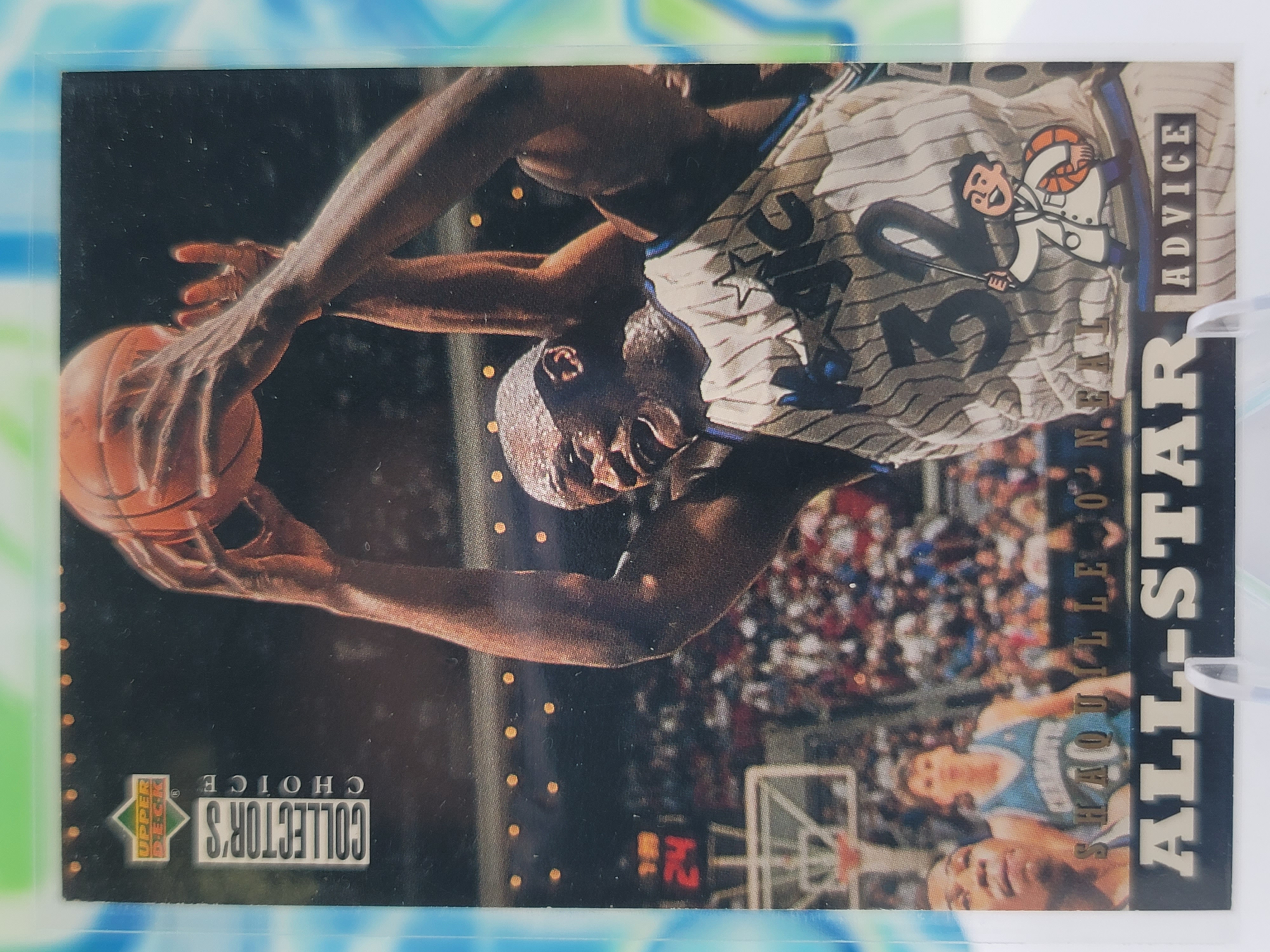 1994 Upper Deck Collector's Choice Shaquille O'Neal — 1994 Upper Deck Collector's Choice All-Star Advice Shaquille O'Neal