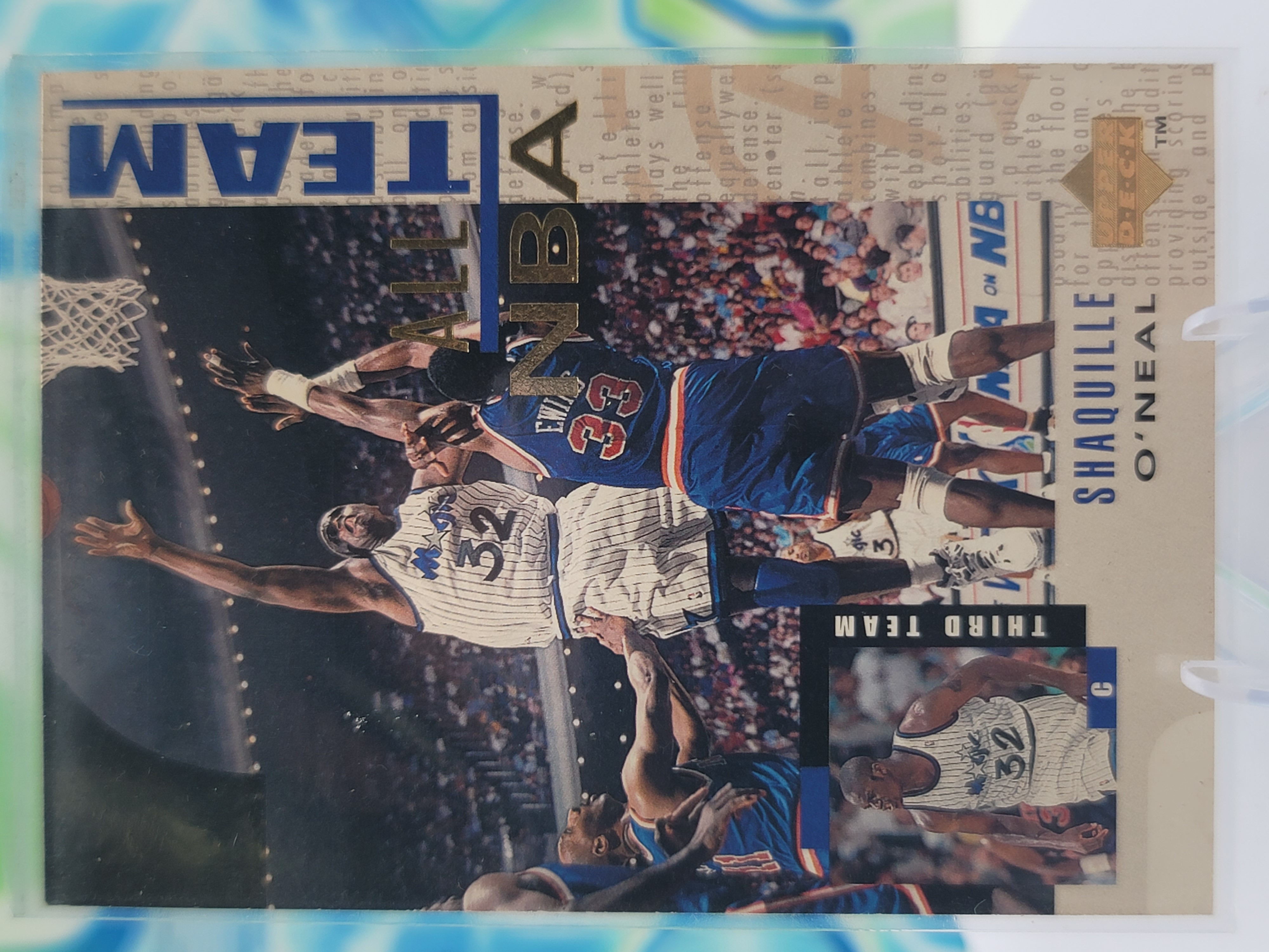 1994 Upper Deck Shaquille O'Neal — 1994 Upper Deck All NBA Team Shaquille O'Neal