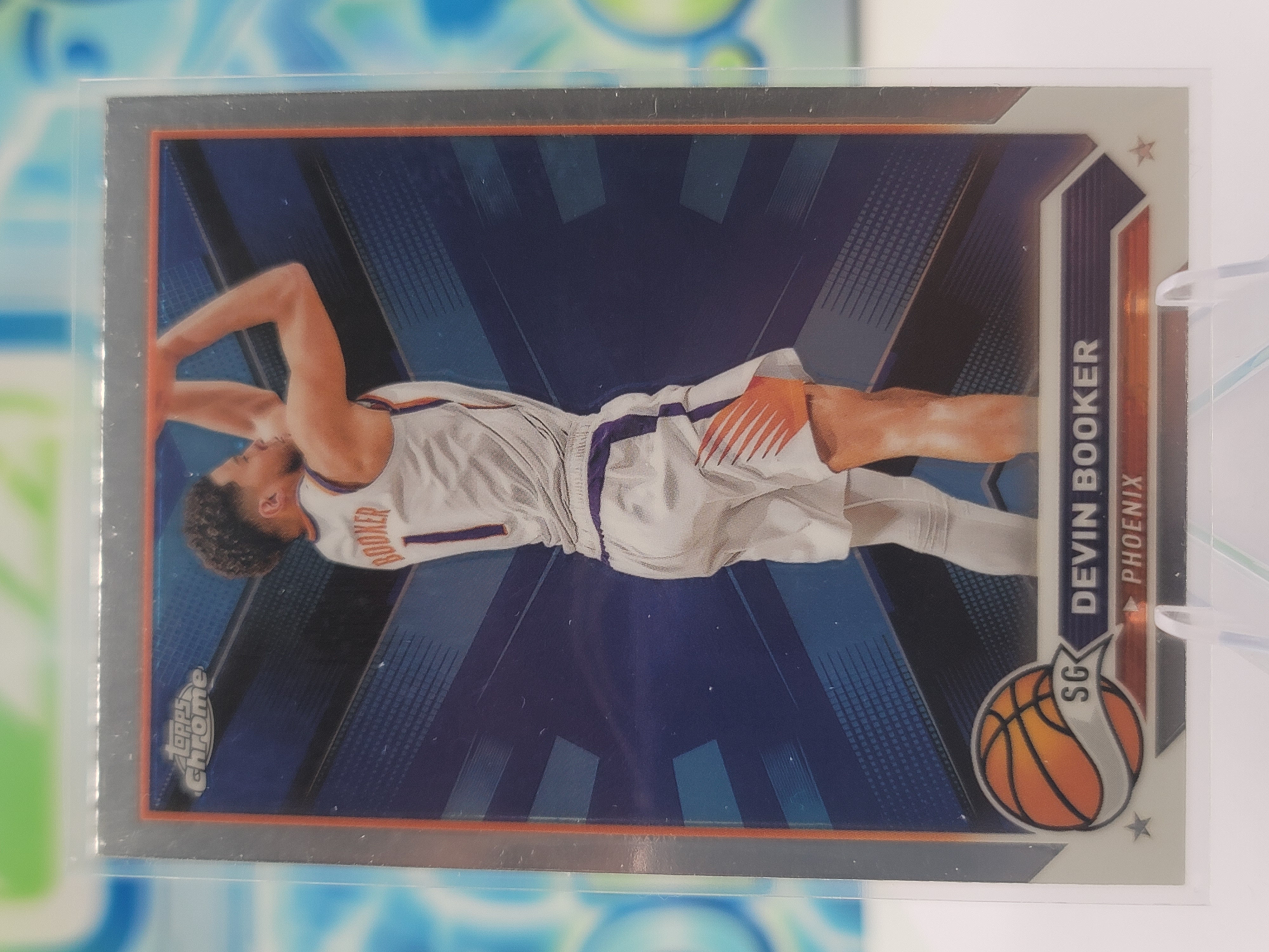 2024 Topps Topps Chrome Devin Booker — 2024 Topps Topps Chrome Devin Booker