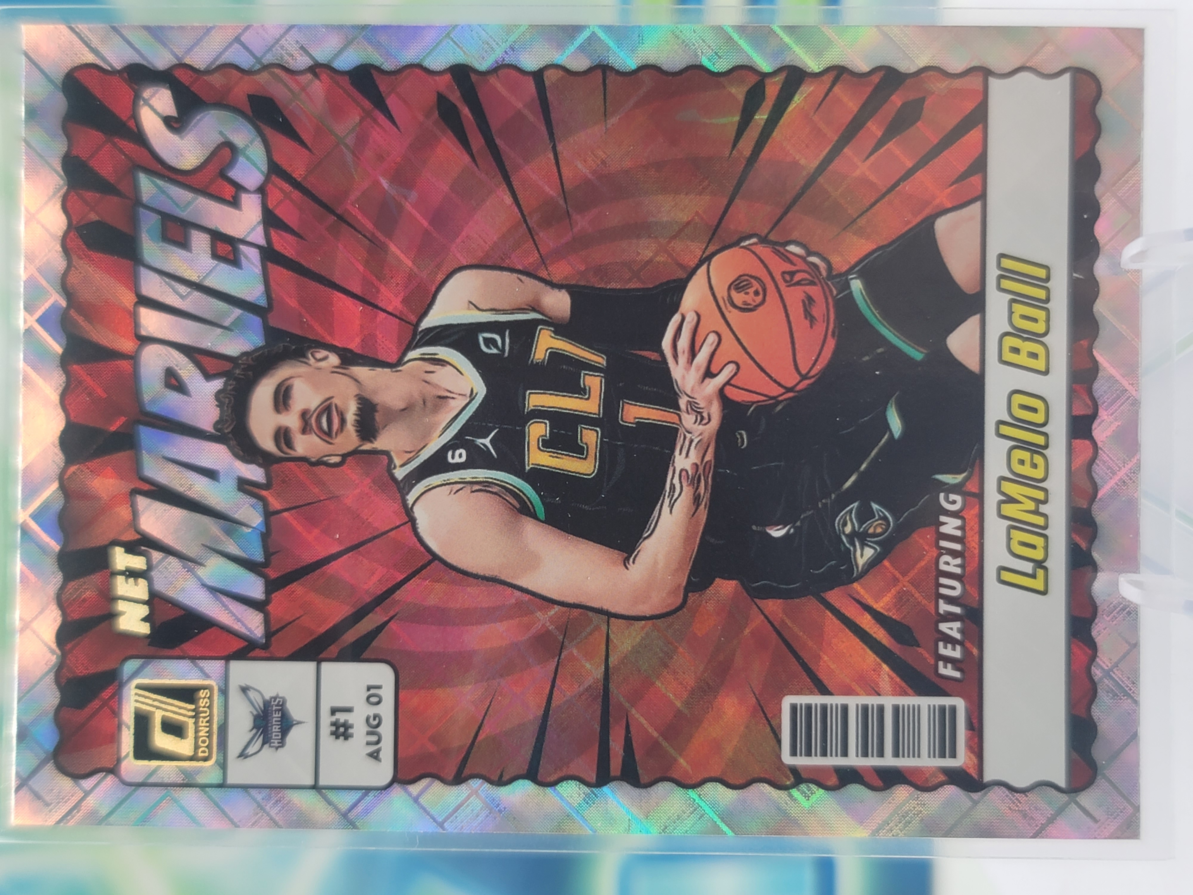 2024 Panini Donruss LaMelo Ball — 2024 Panini Donruss Net Marvels Diamond LaMelo Ball