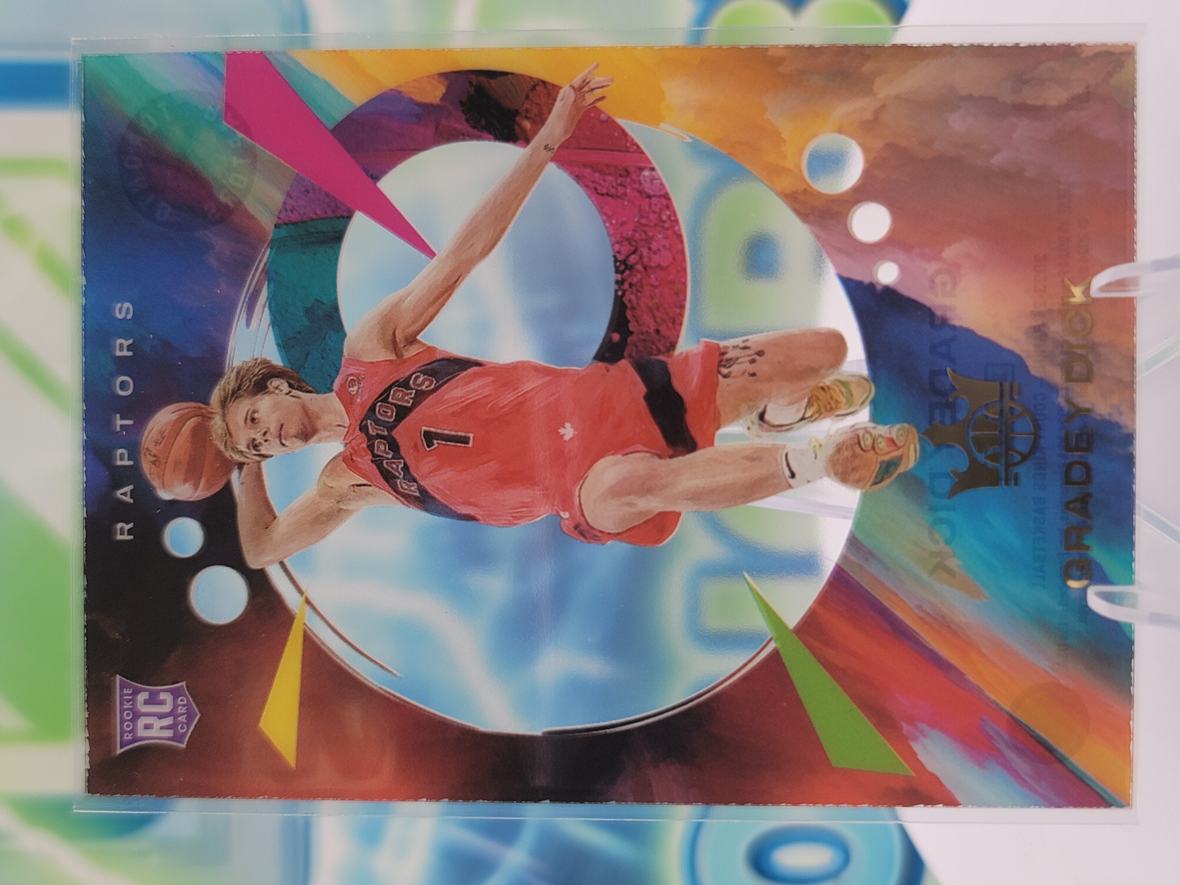 2024 Panini Court Kings Gradey Dick — 2024 Panini Court Kings Acetate Gradey Dick Rookie