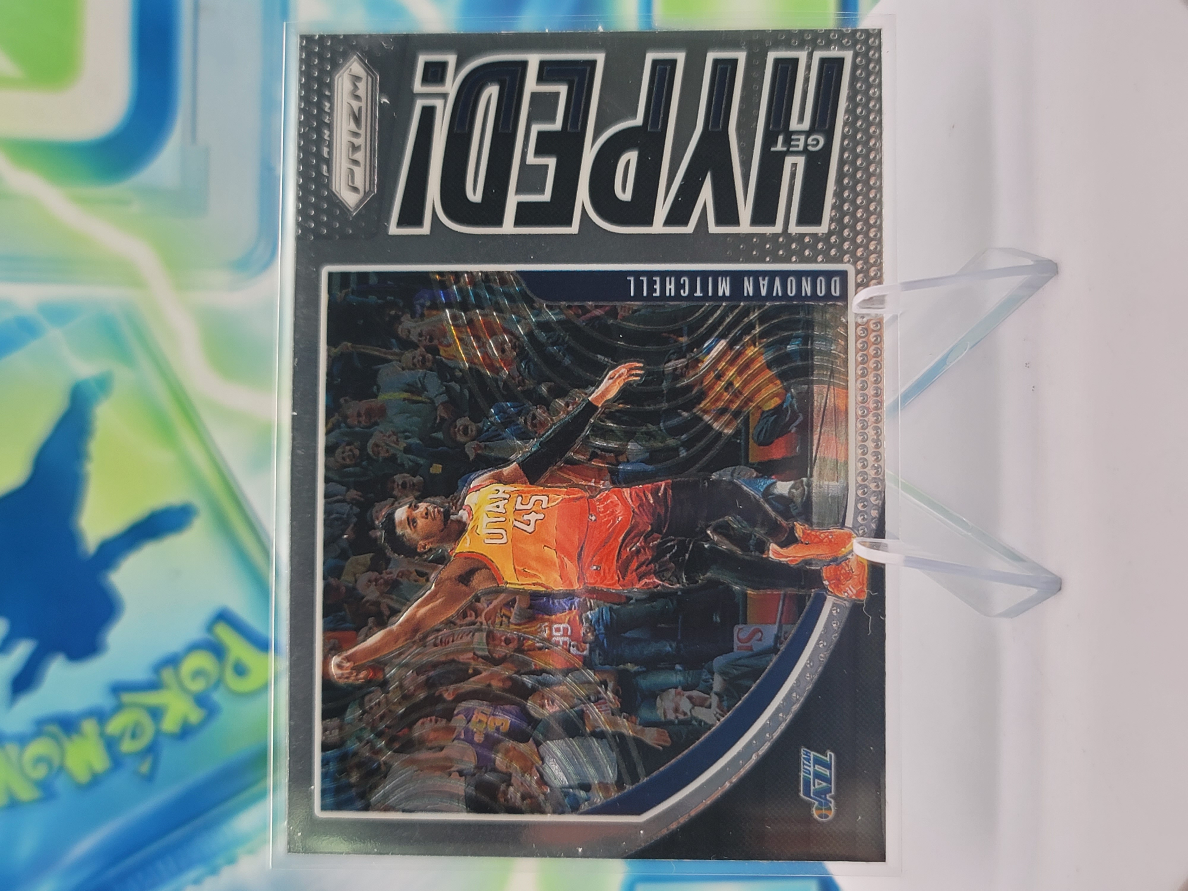 2020 Panini Prizm Donovan Mitchell — 2020 Panini Prizm Get Hyped Donovan Mitchell