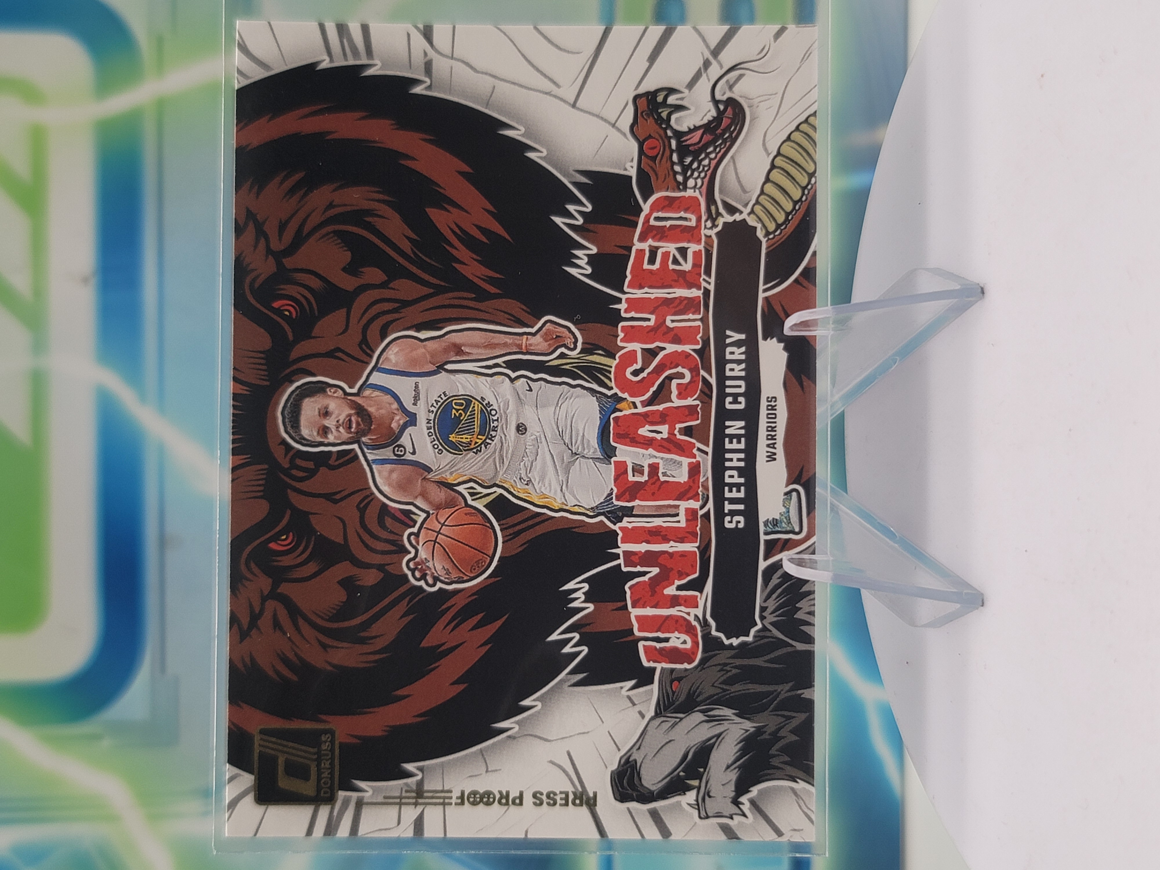 2024 Panini Donruss Stephen Curry — 2024 Panini Donruss Unleashed Press Proof Stephen Curry