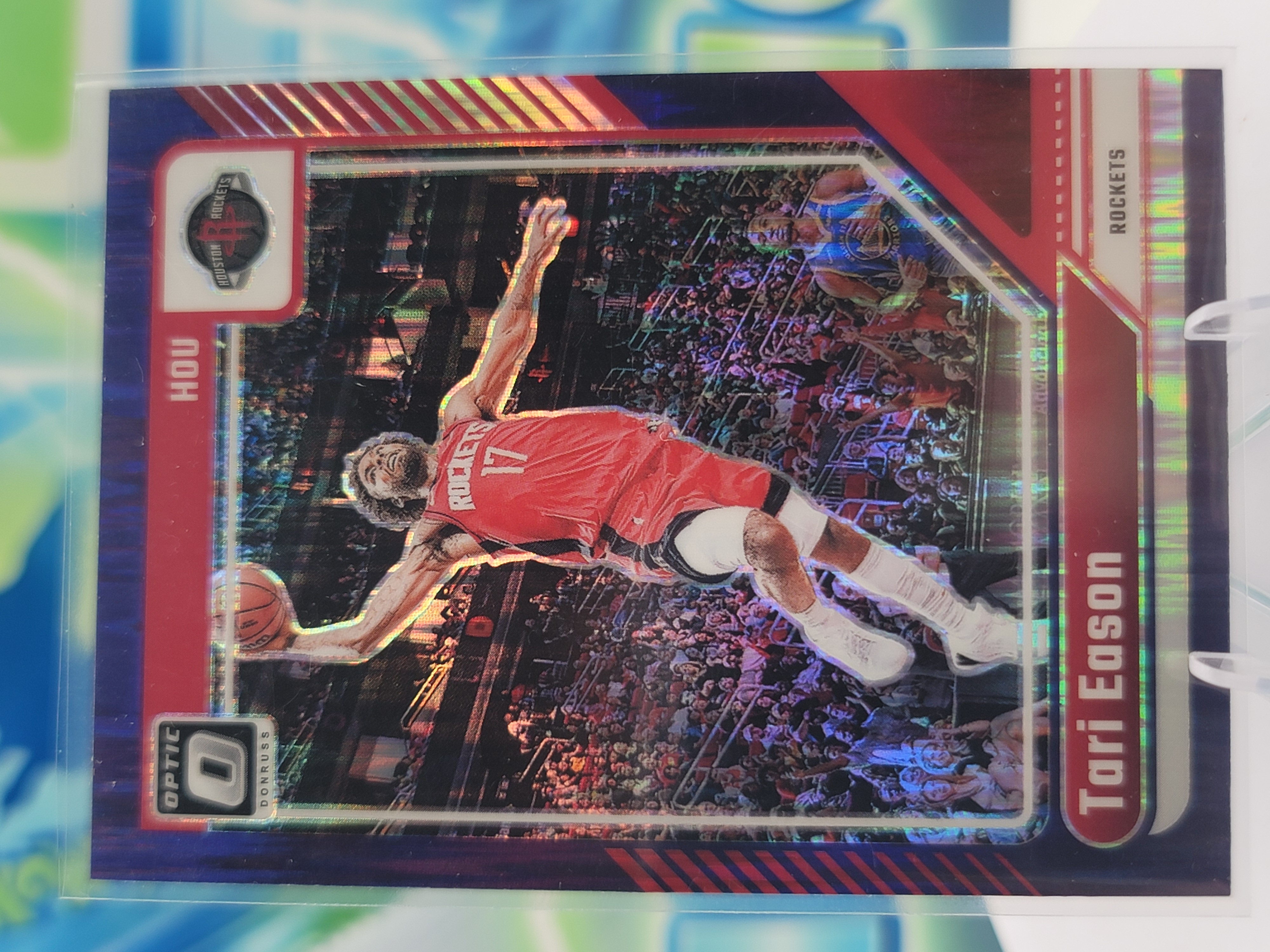 2025 Panini Donruss Optic Tari Eason — 2025 Panini Donruss Optic Purple Shock Tari Eason