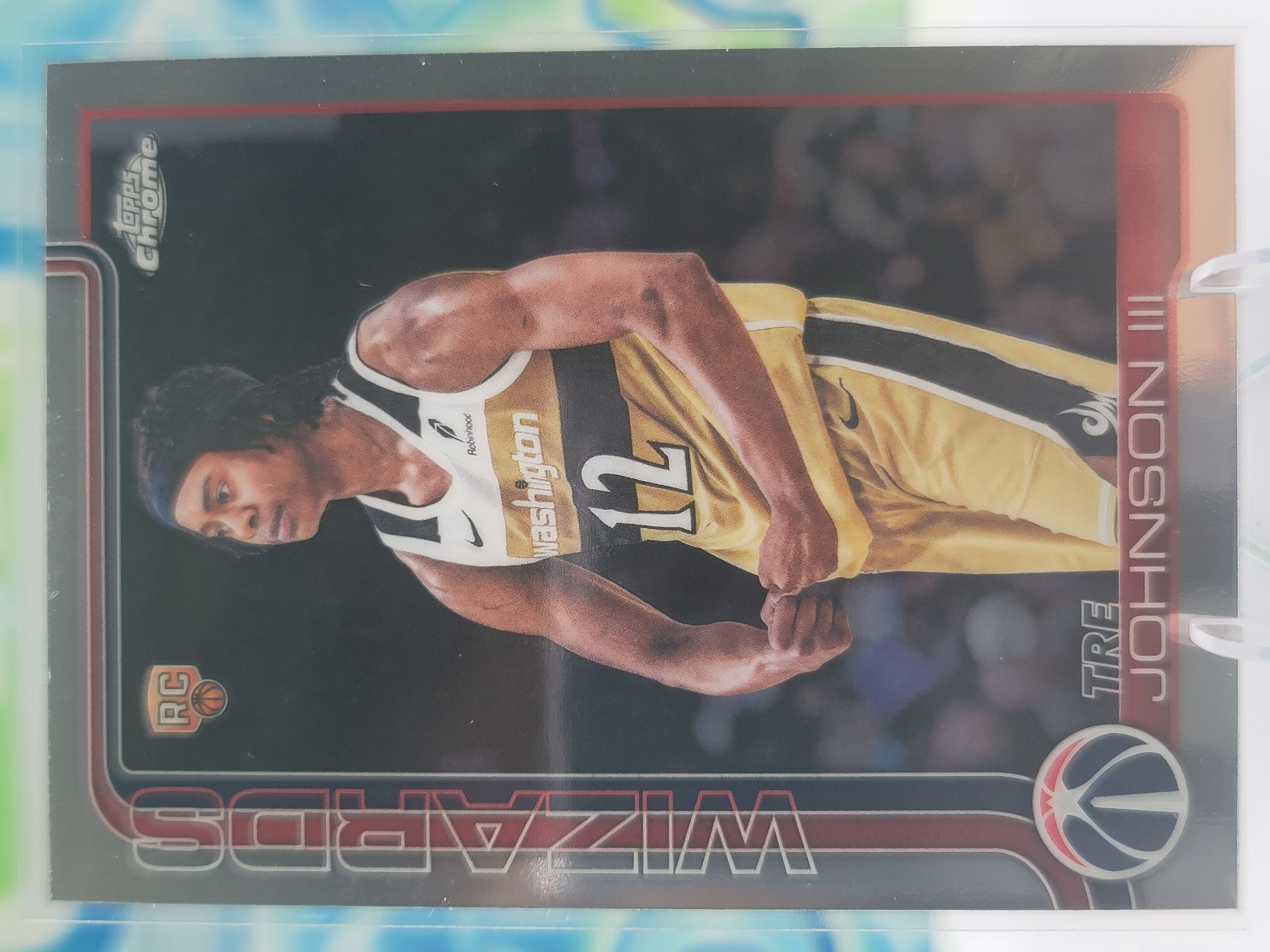 2026 Topps Chrome Update Tre Johnson III — 2026 Topps Chrome Update Tre Johnson III Rookie
