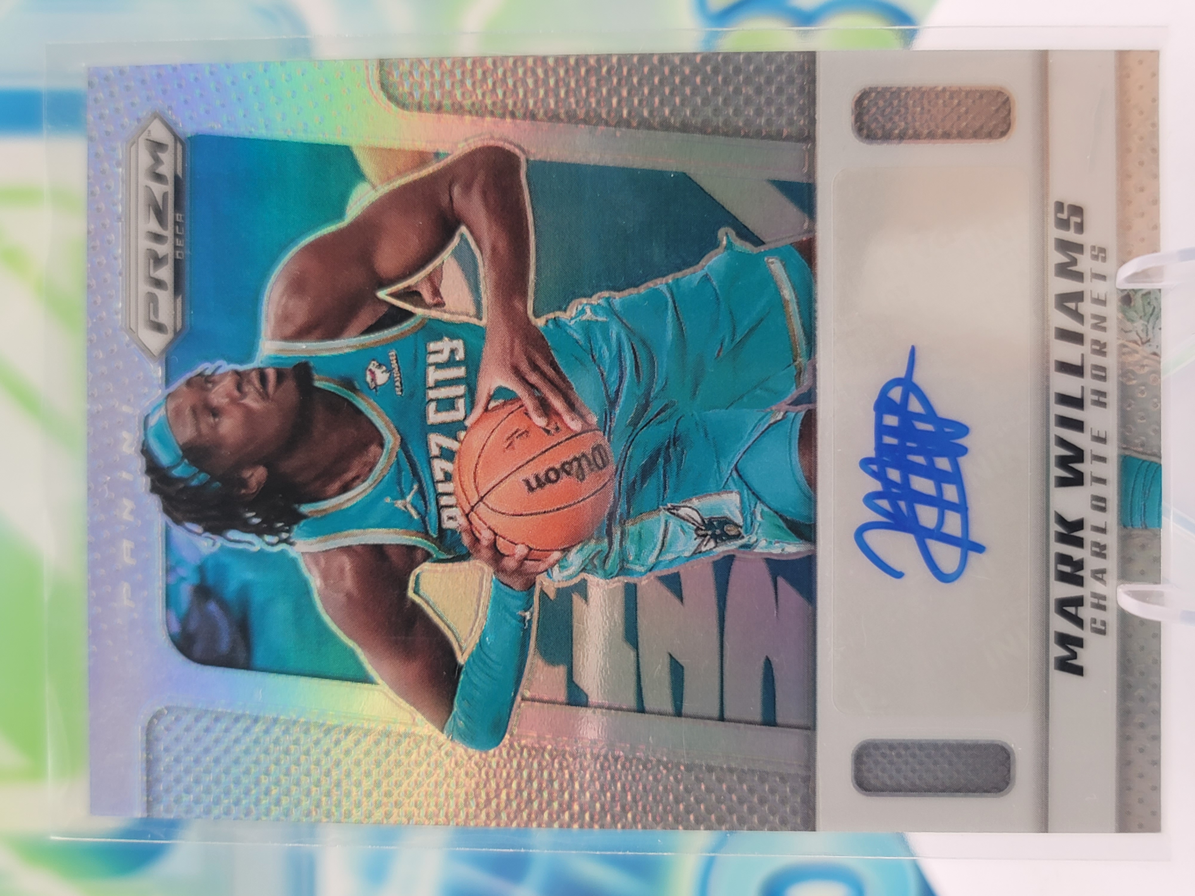 2025 Panini Prizm Deca Mark Williams — 2025 Panini Prizm Deca Auto Refractor Mark Williams Autograph