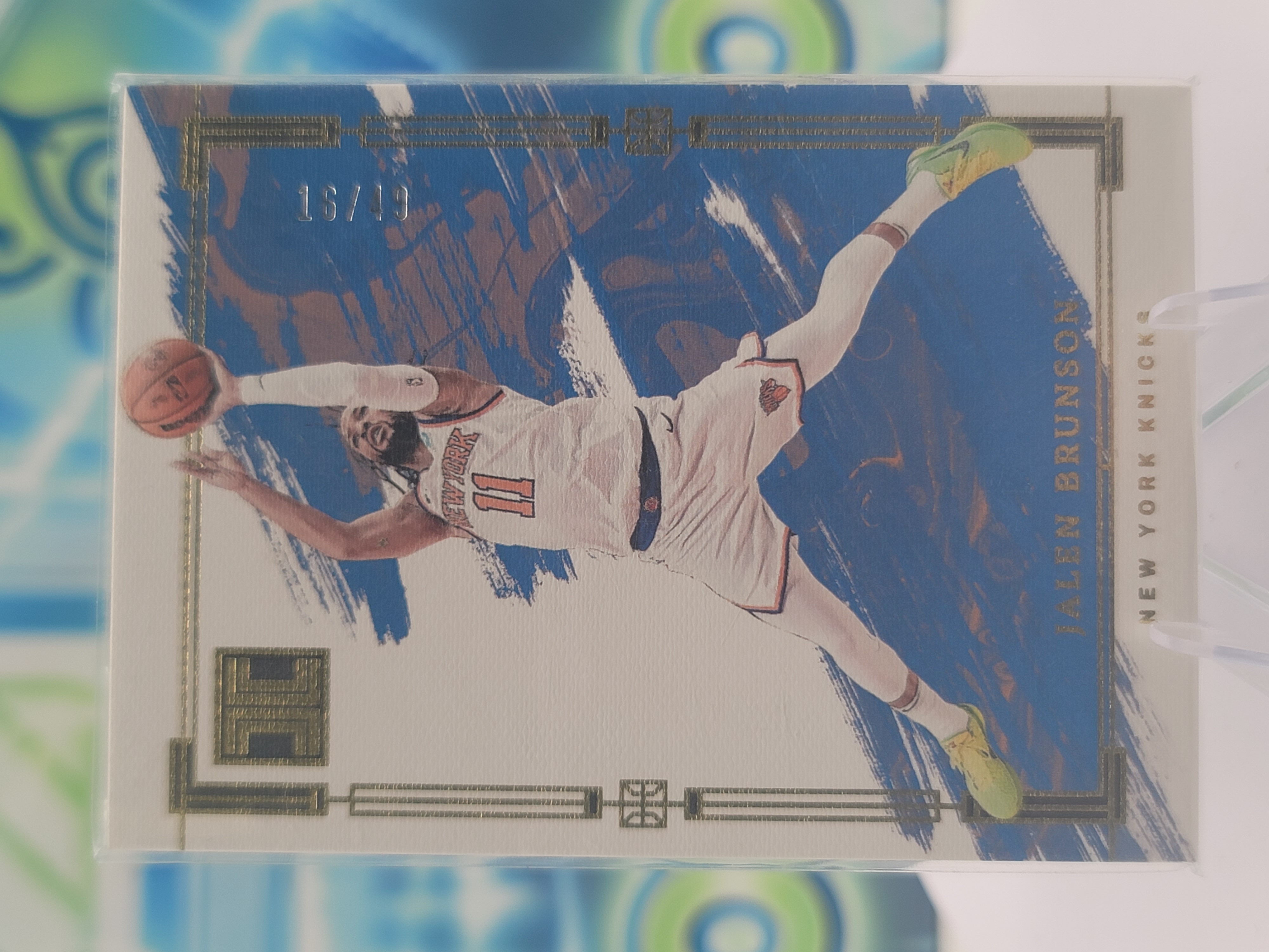 2024 Panini Impeccable Jalen Brunson — 2024 Panini Impeccable Jalen Brunson #16 of 49