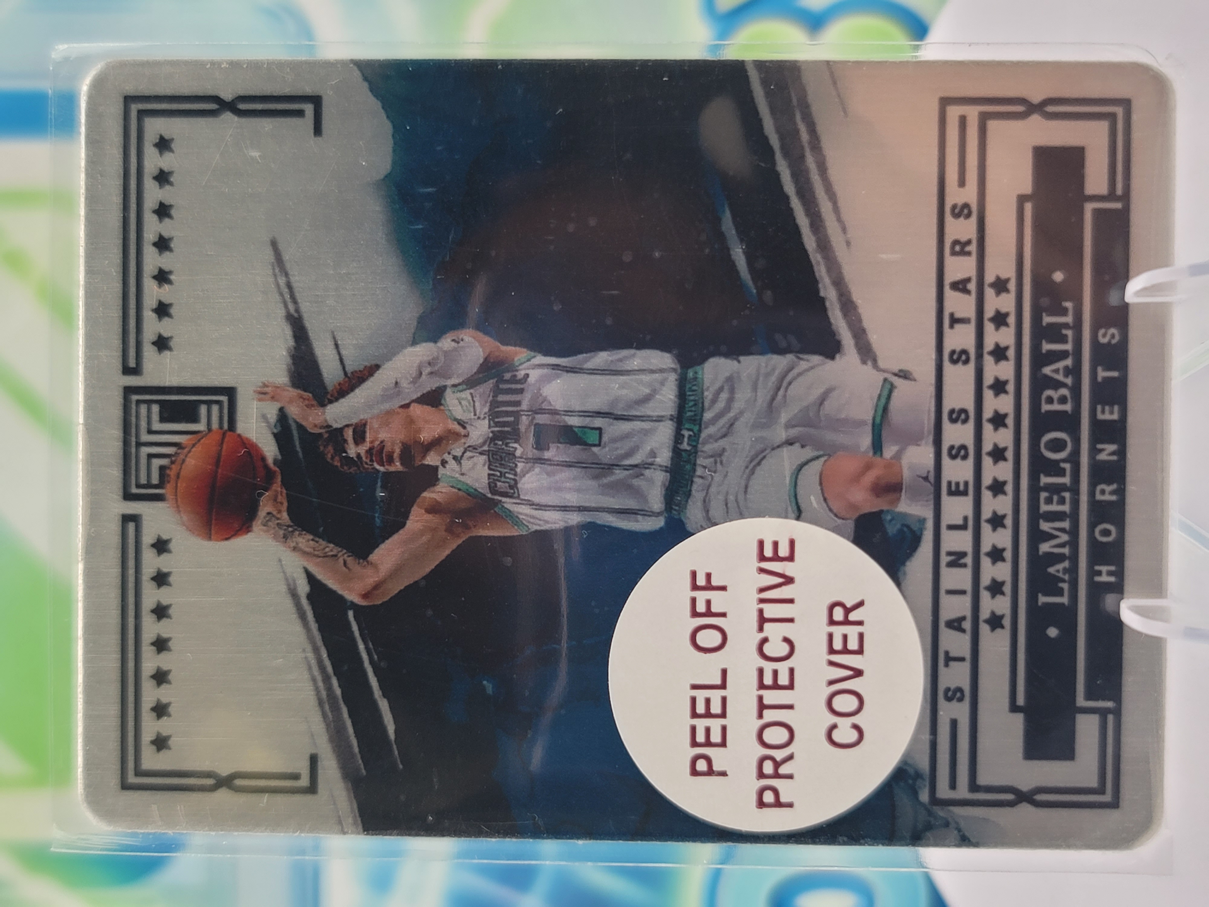 2023 Panini Impeccable LaMelo Ball — 2023 Panini Impeccable Stainless Stars LaMelo Ball #69 of 99