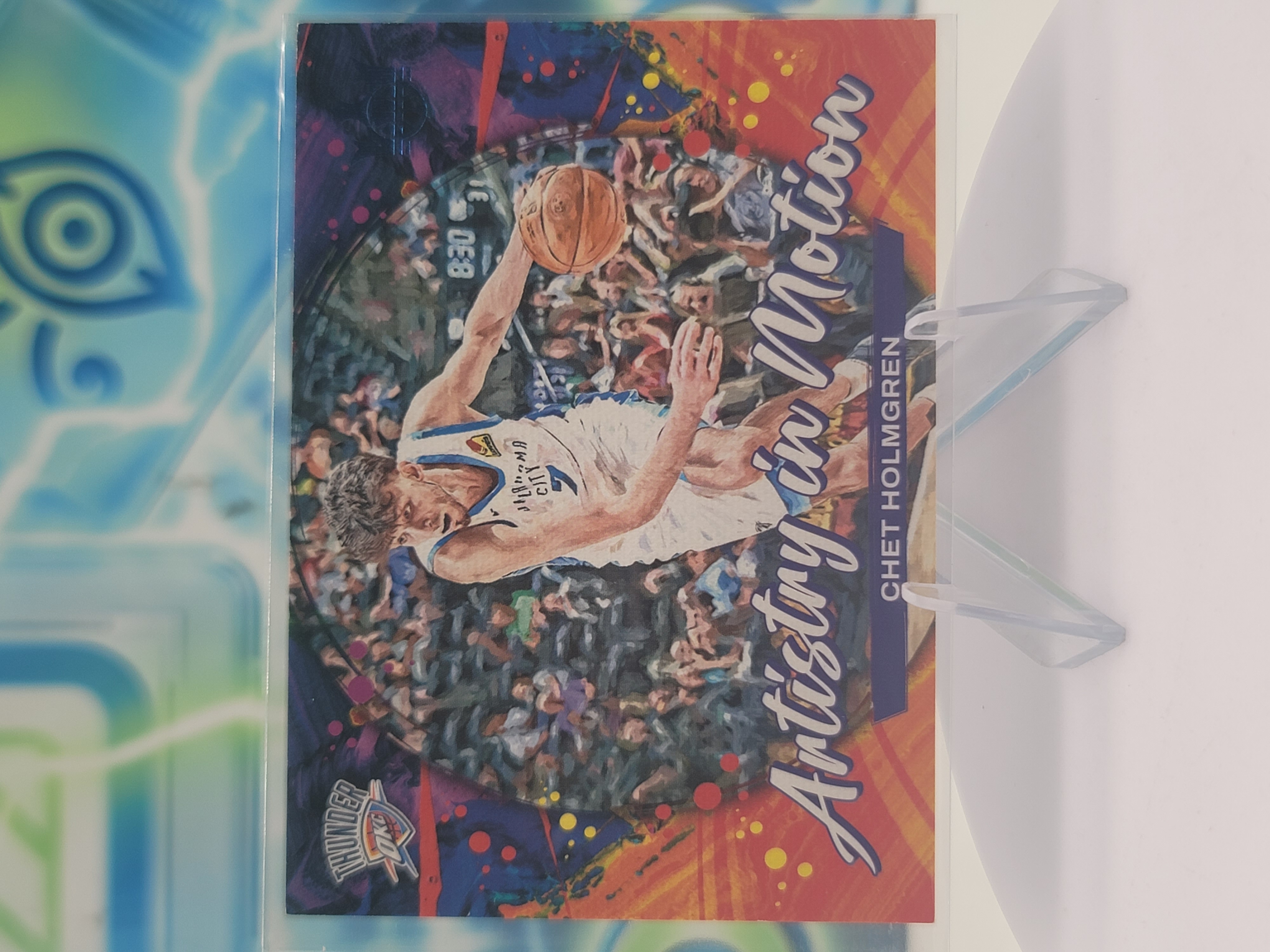 2024 Panini Court Kings Chet Holmgren — 2024 Panini Court Kings Artistry in Motion Chet Holmgren #55 of 99