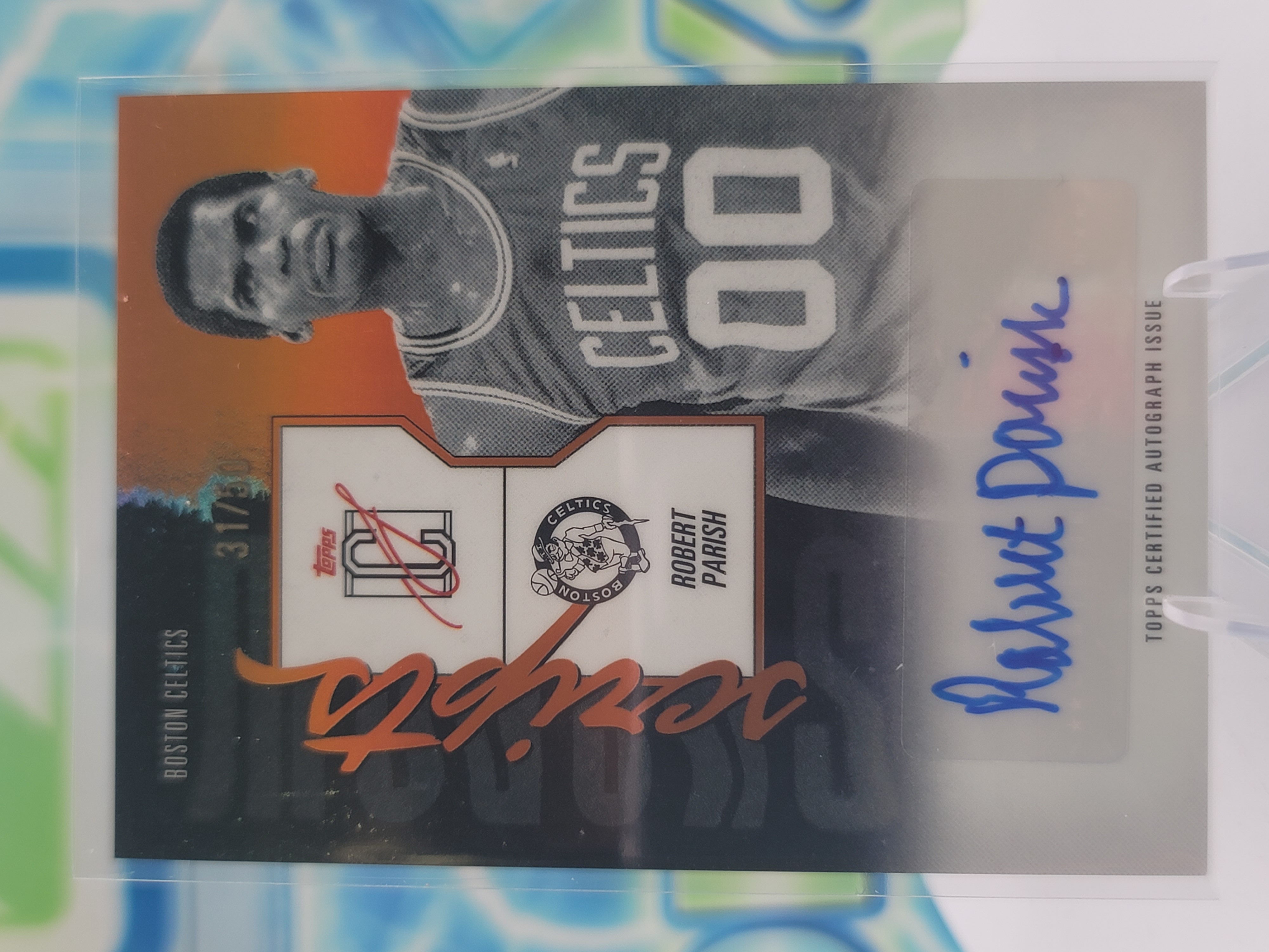 2026 Topps Signature Class Robert Parish — 2026 Topps Signature Class Scripts Robert Parish Autograph #31 of 50