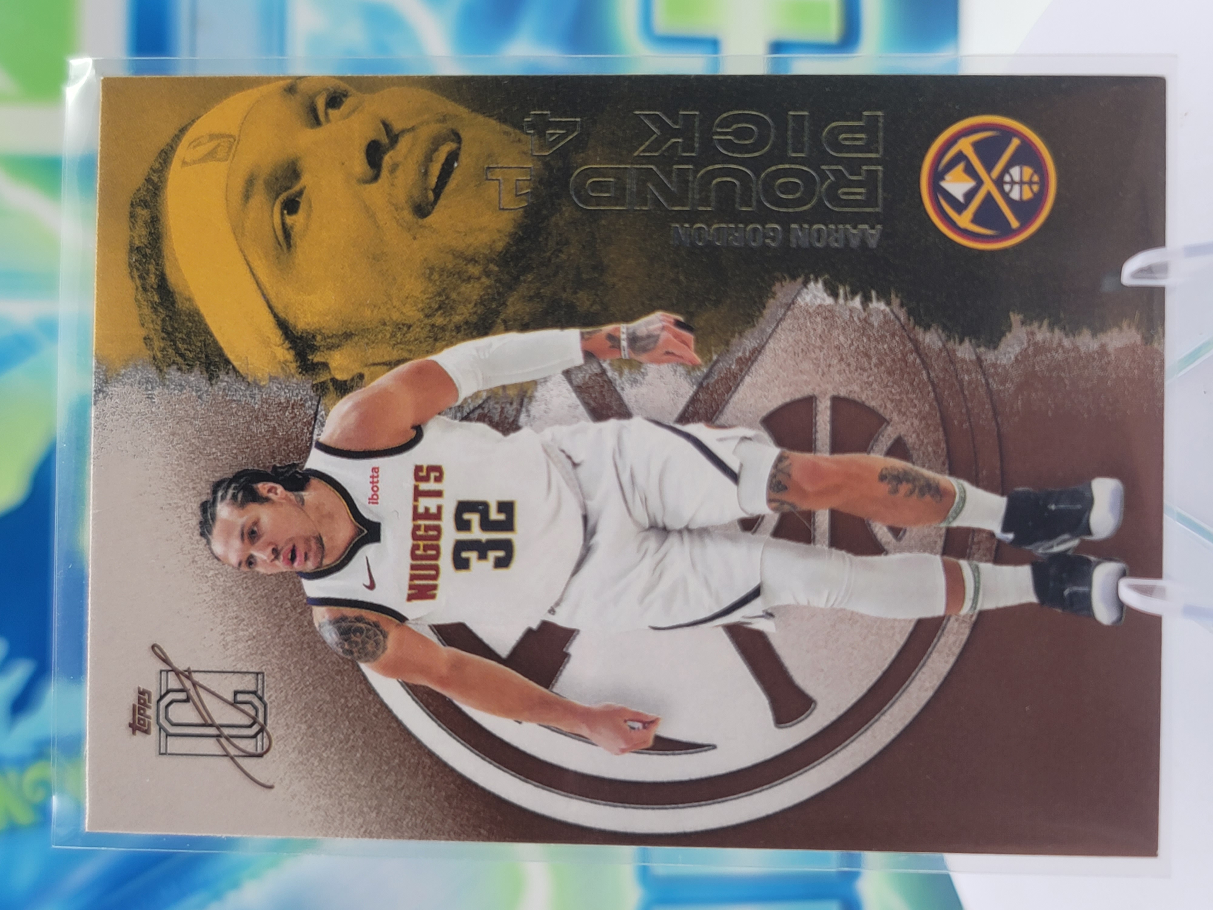 2026 Topps Signature Class Aaron Gordon — 2026 Topps Signature Class Bronze Aaron Gordon