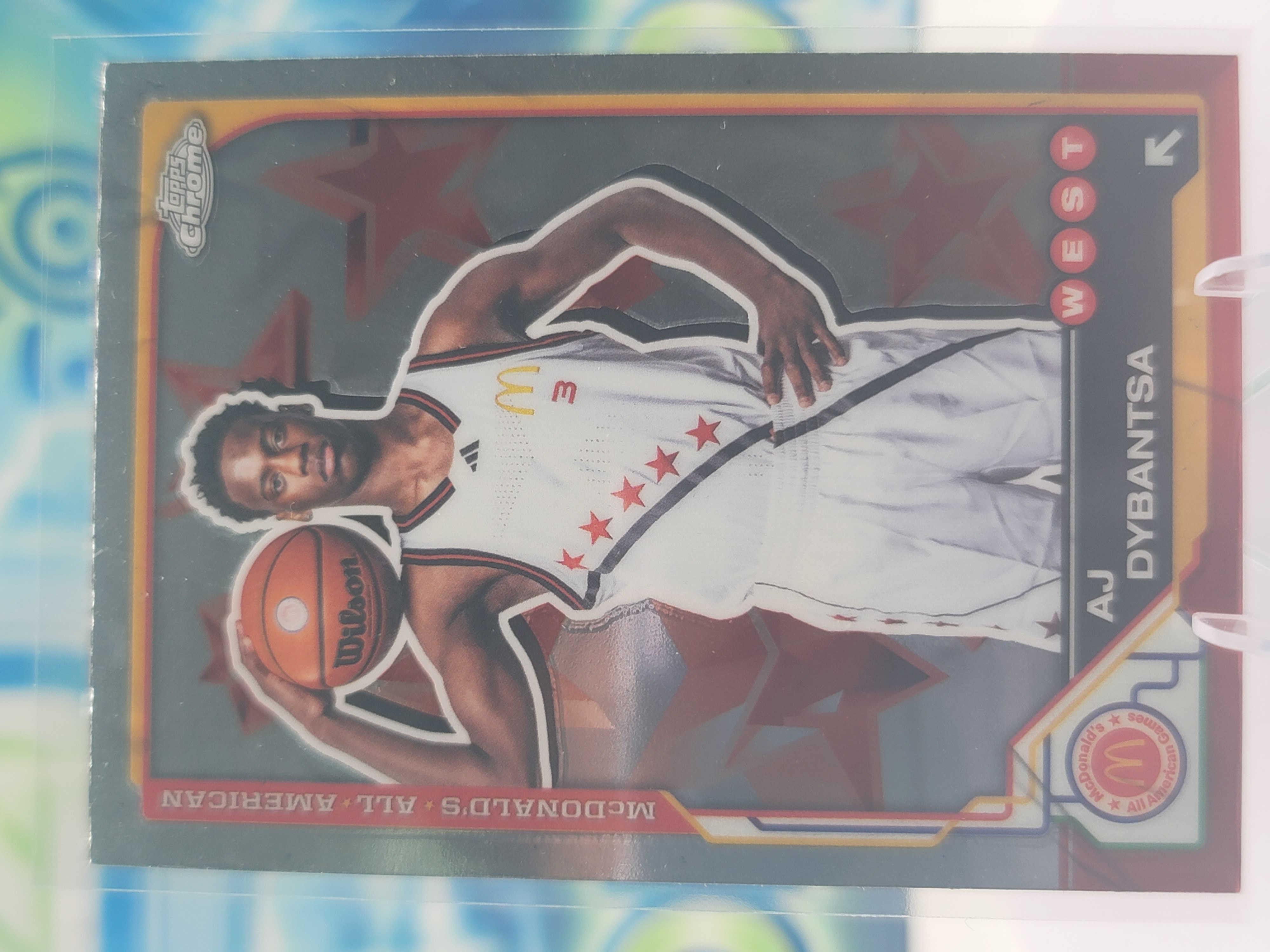 2025 Topps Mcdonald's All American AJ Dybantsa — 2025 Topps Mcdonald's All American #7 AJ Dybantsa