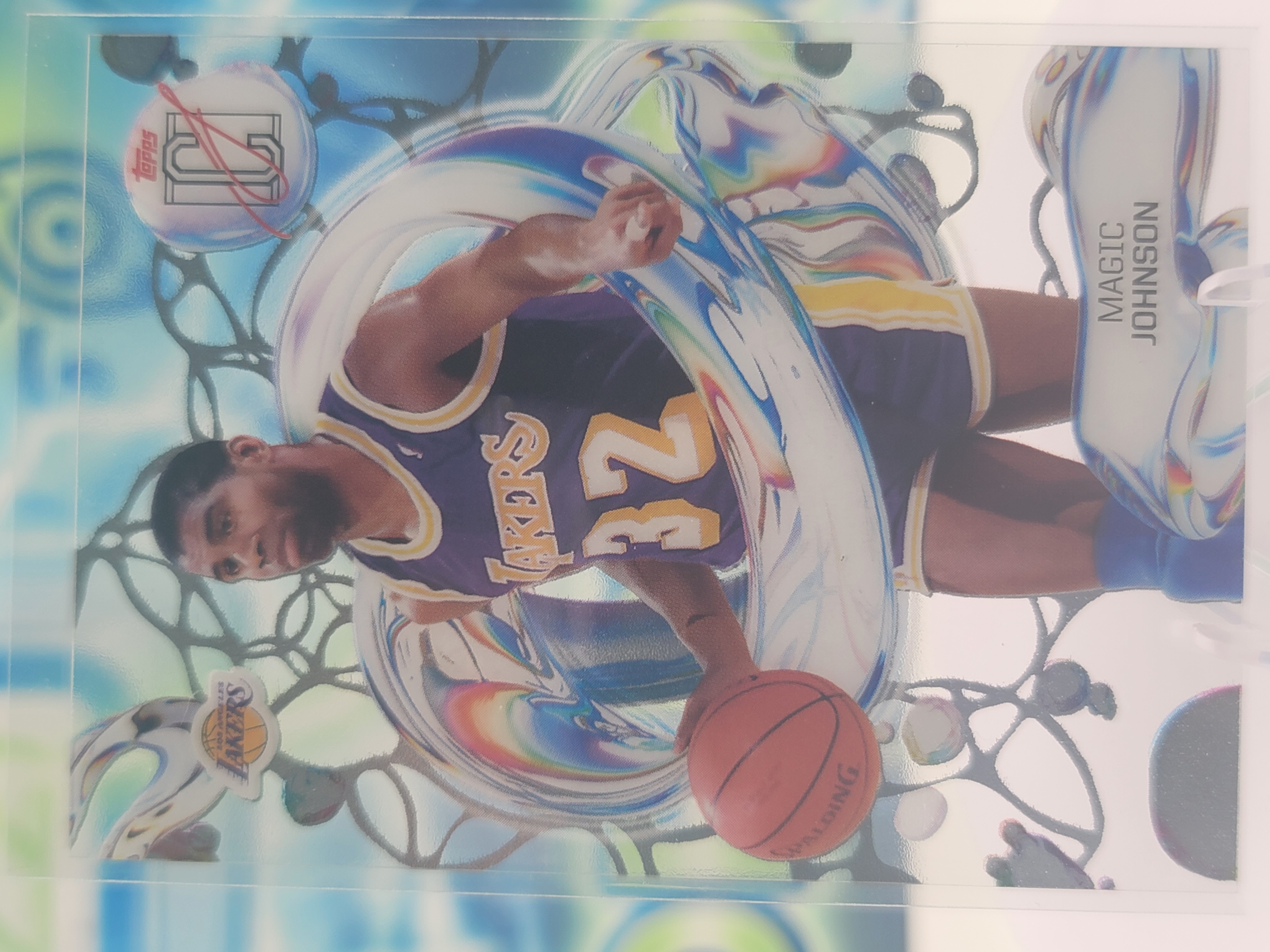 2026 Topps Signature Class Magic Johnson — 2026 Topps Signature Class Fluidity Acetate Magic Johnson