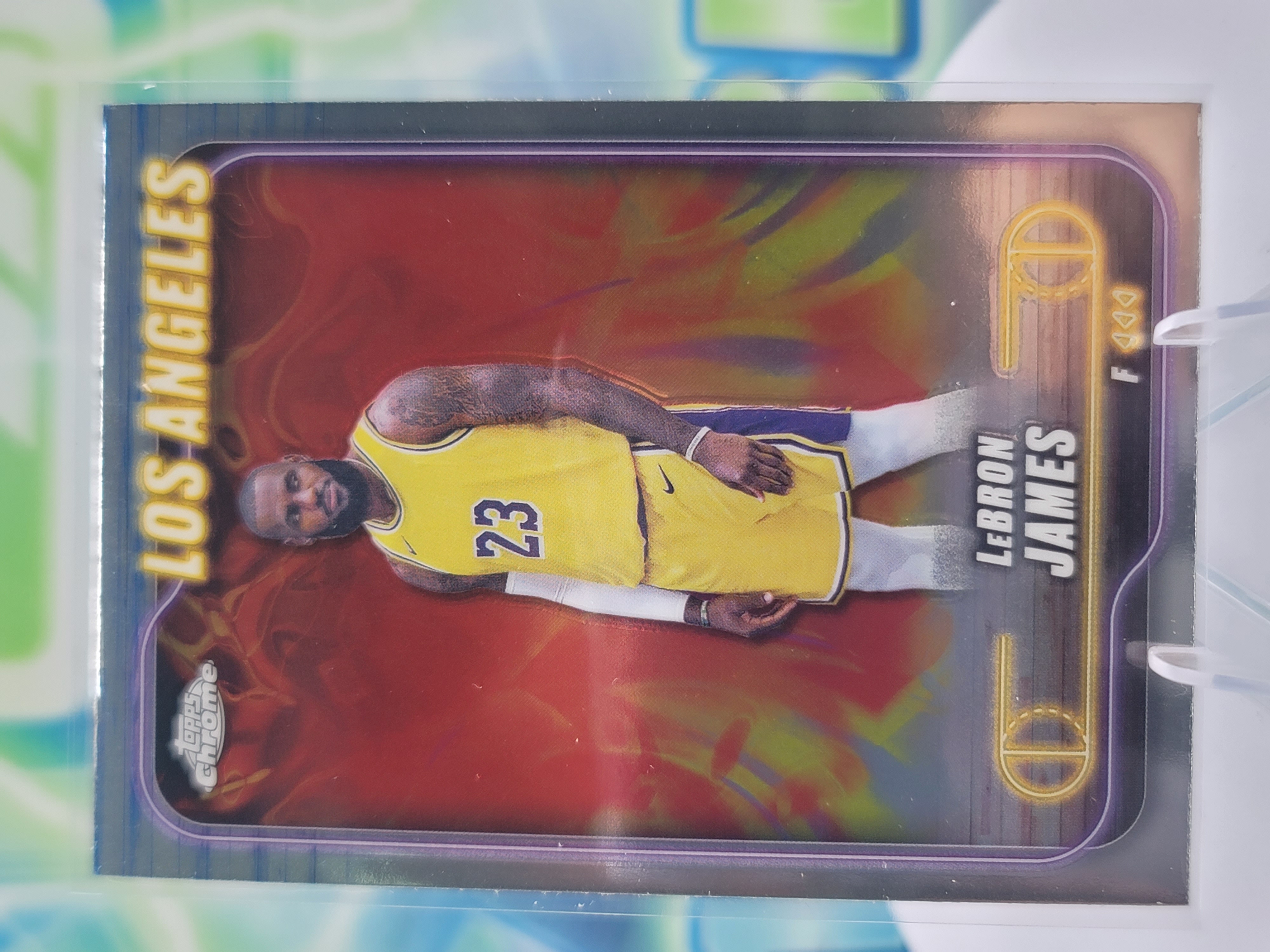 2025 Topps Topps Chrome LeBron James — 2025 Topps Topps Chrome LeBron James