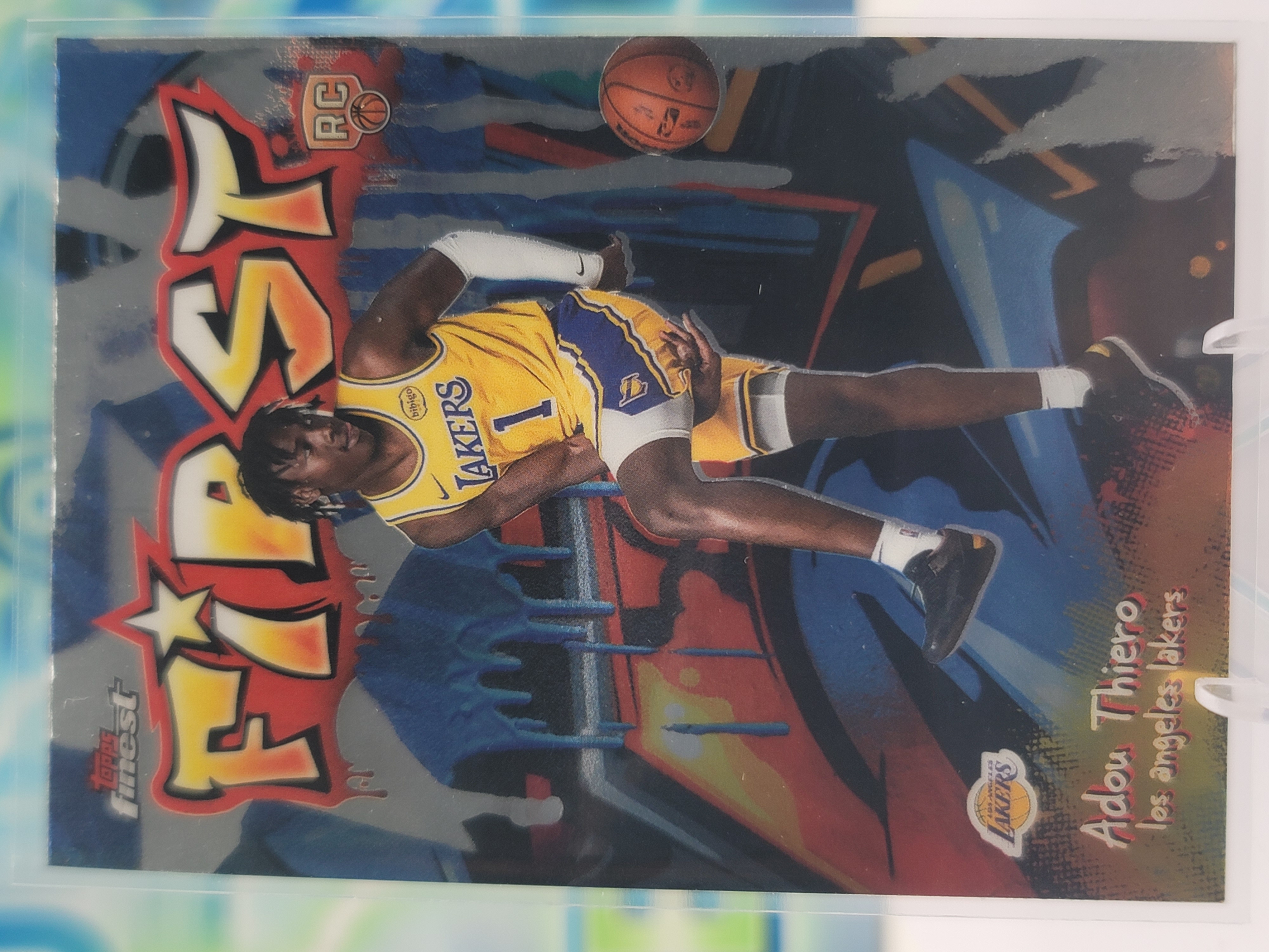 2026 Topps Topps Finest Adou Thiero — 2026 Topps Topps Finest First Adou Thiero Rookie