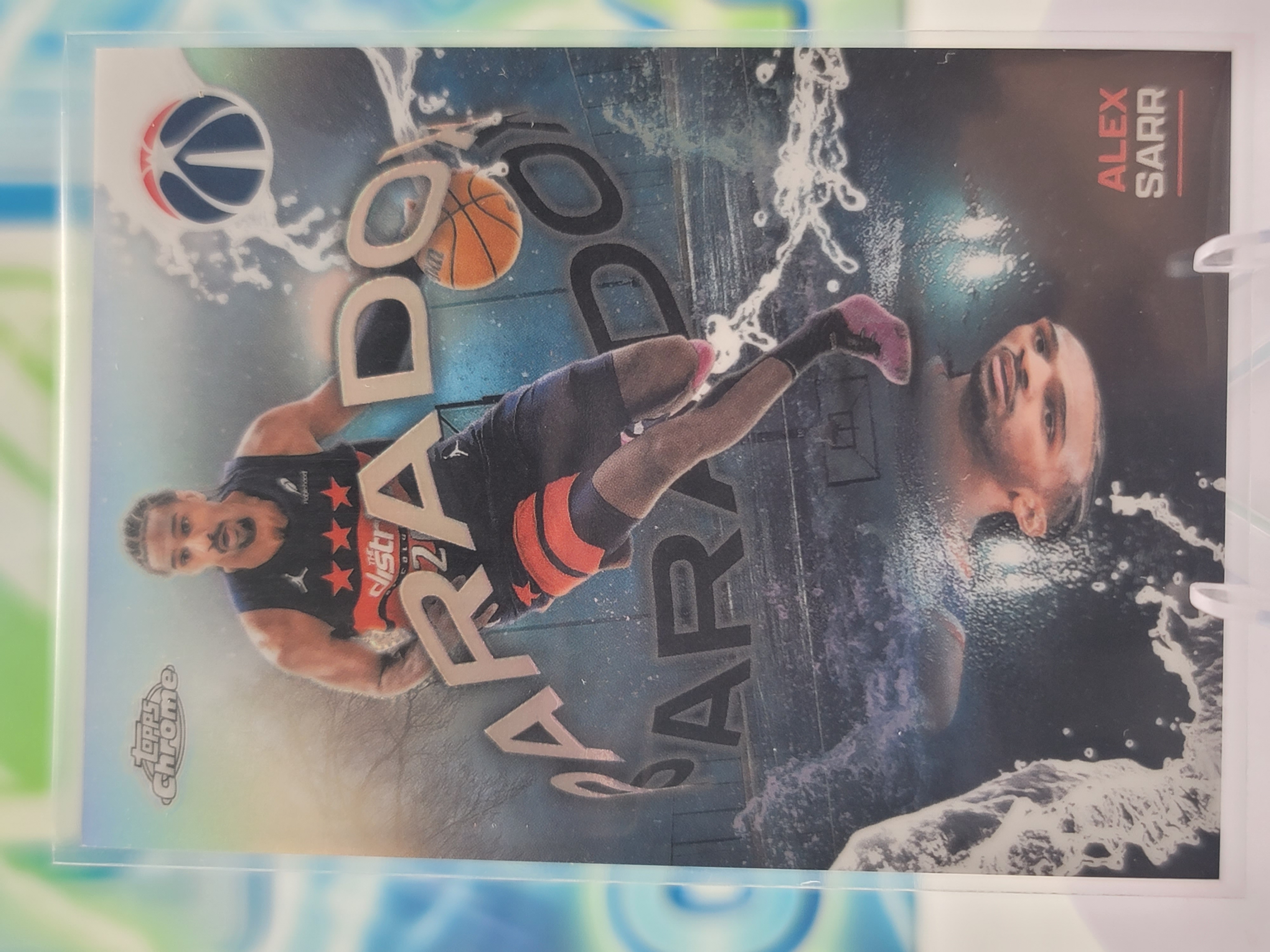 2026 Topps Chrome Update Alexandre Sarr — 2026 Topps Chrome Update Paradox Alexandre Sarr