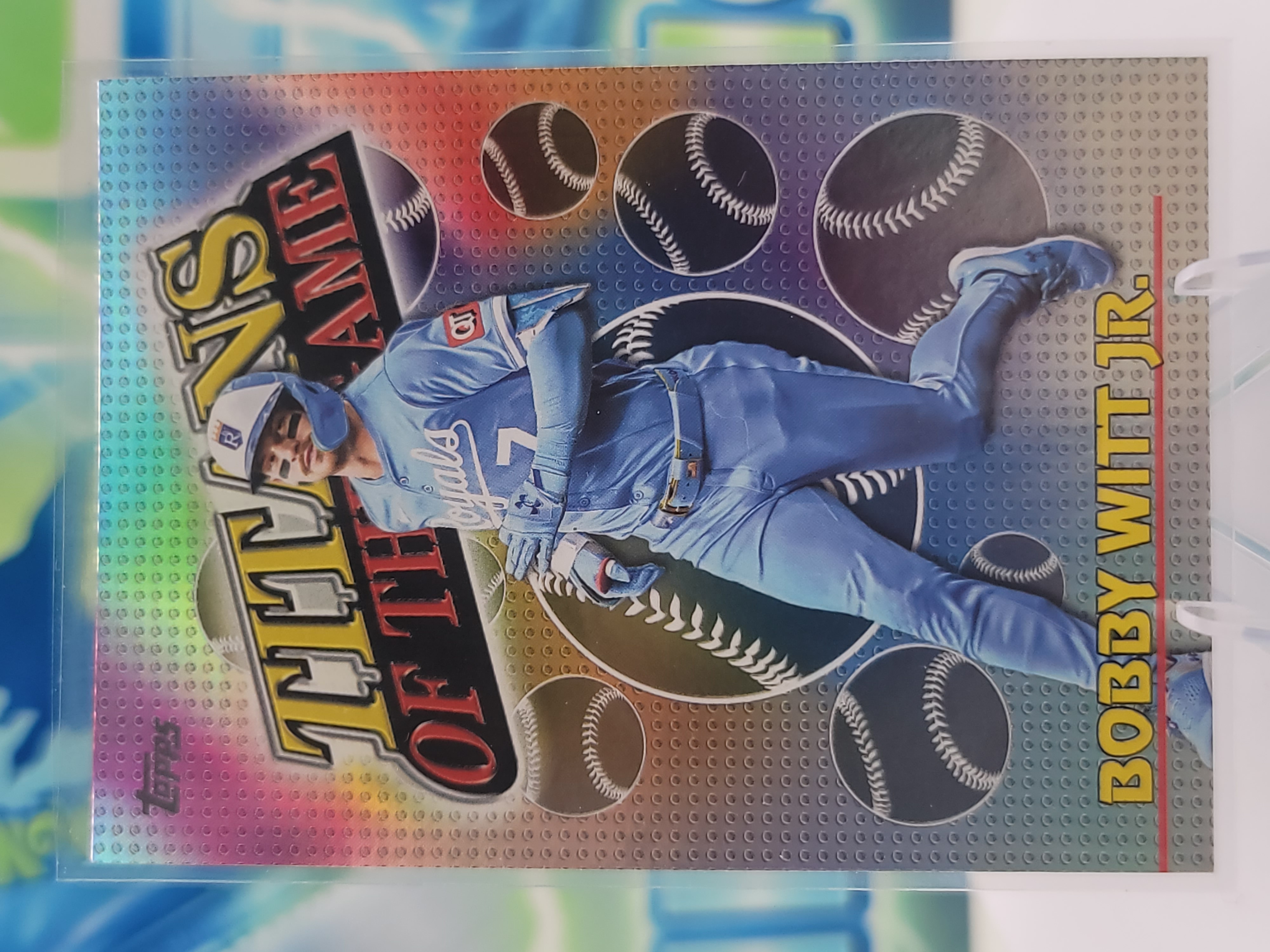 2026 Topps Collector's Kit Bobby Witt Jr — 2026 Topps Collector's Kit Titans of the Game Bobby Witt Jr