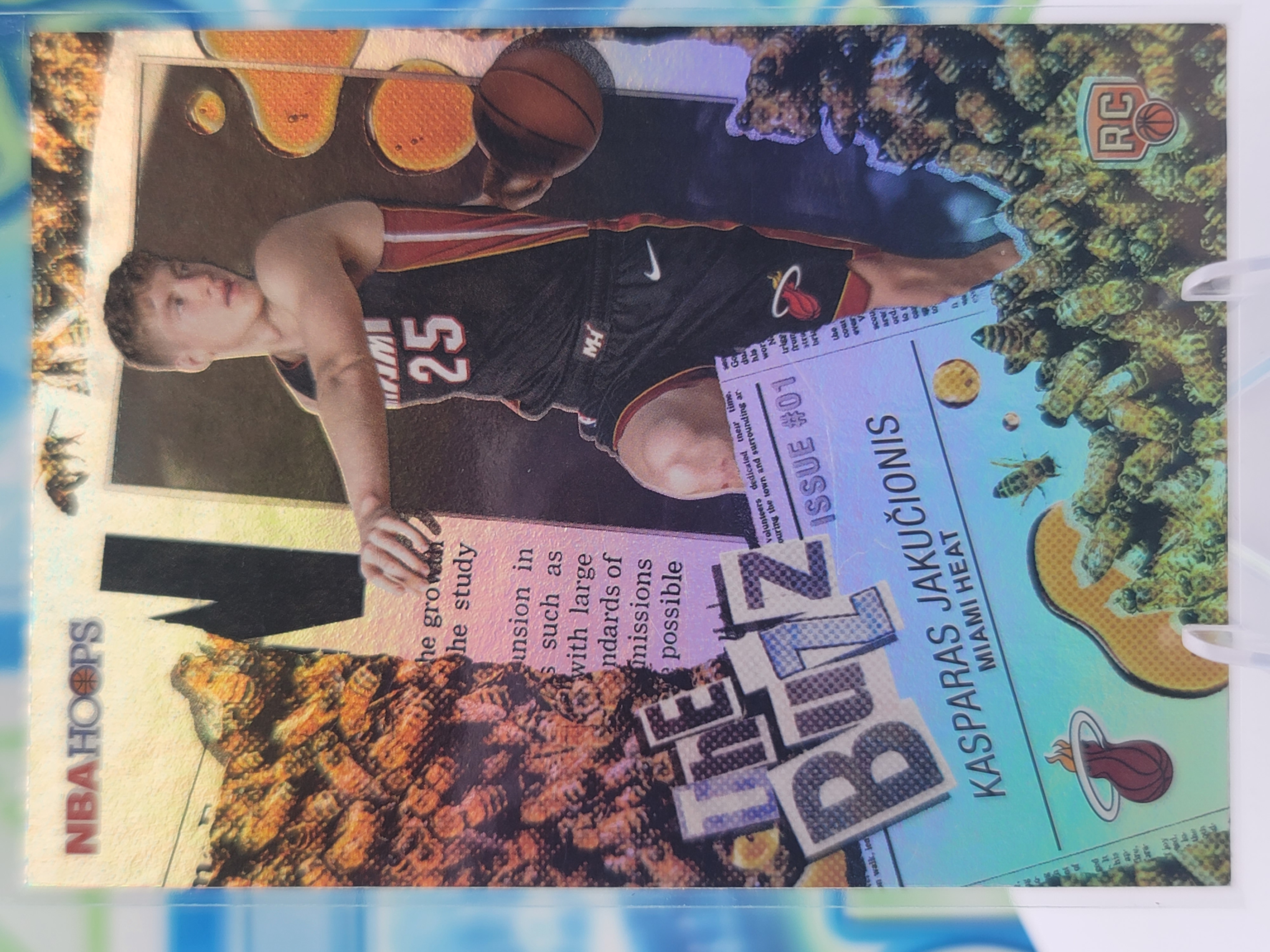 2026 Topps NBA Hoops Kasparas Jakucionis — 2026 Topps NBA Hoops The Buzz Kasparas Jakucionis Rookie