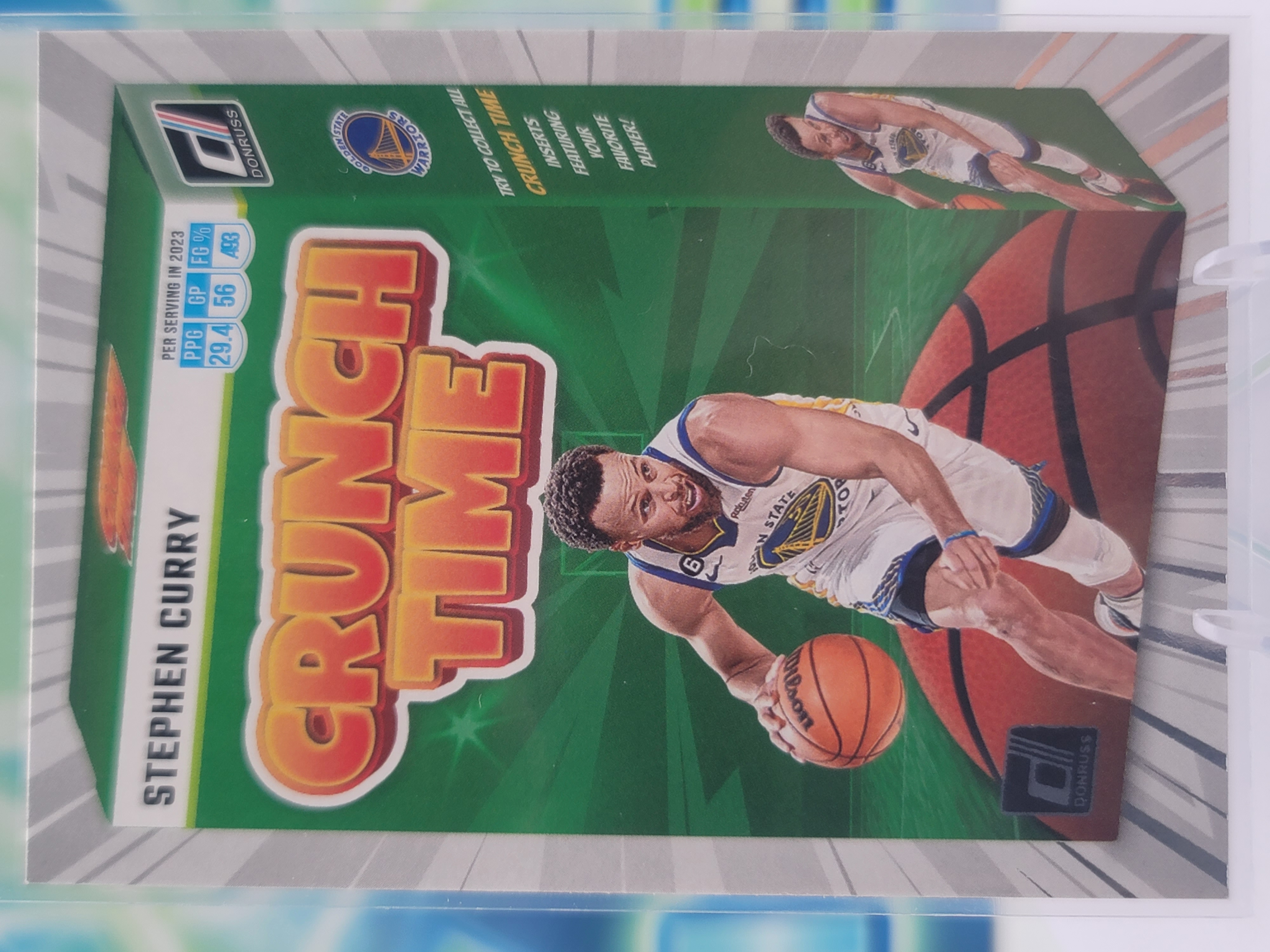 2024 Panini Donruss Stephen Curry — 2024 Panini Donruss Crunch Time Stephen Curry