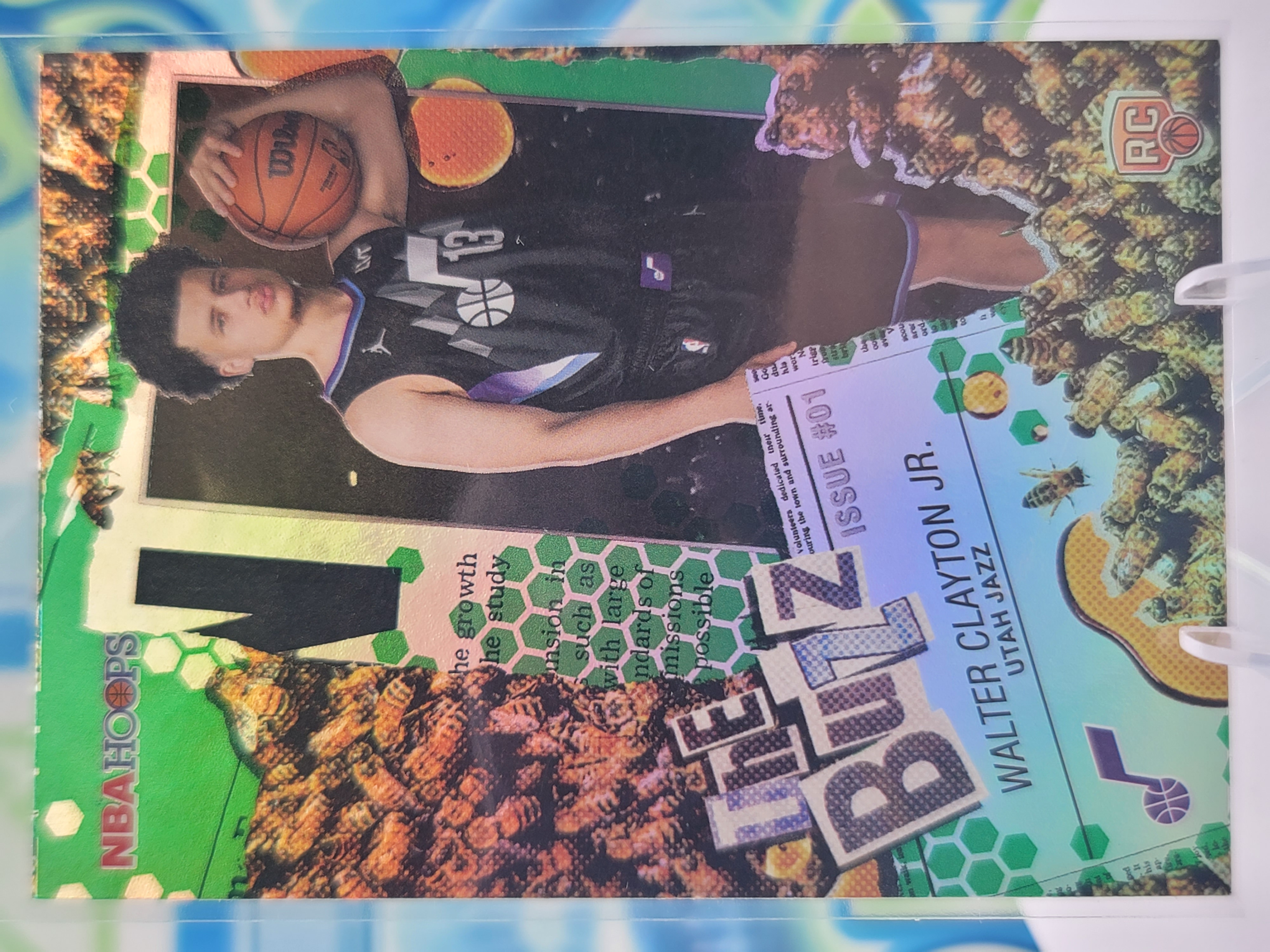 2026 Topps NBA Hoops Walter Clayton Jr — 2026 Topps NBA Hoops The Buzz Green Walter Clayton Jr Rookie
