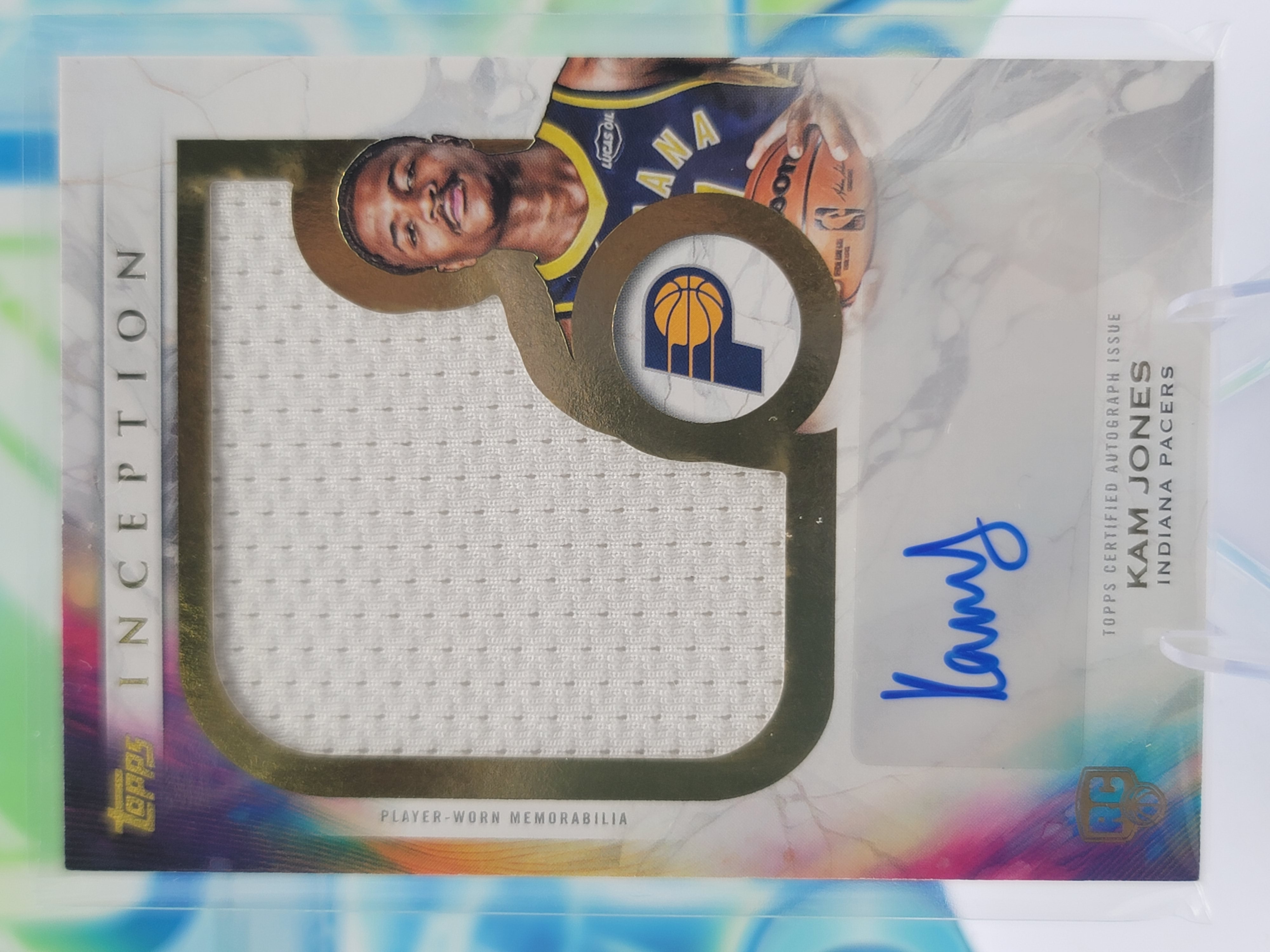 2026 Topps Inception Kam Jones — 2026 Topps Inception Rookie Jumbo Autographed Relics Kam Jones RPA