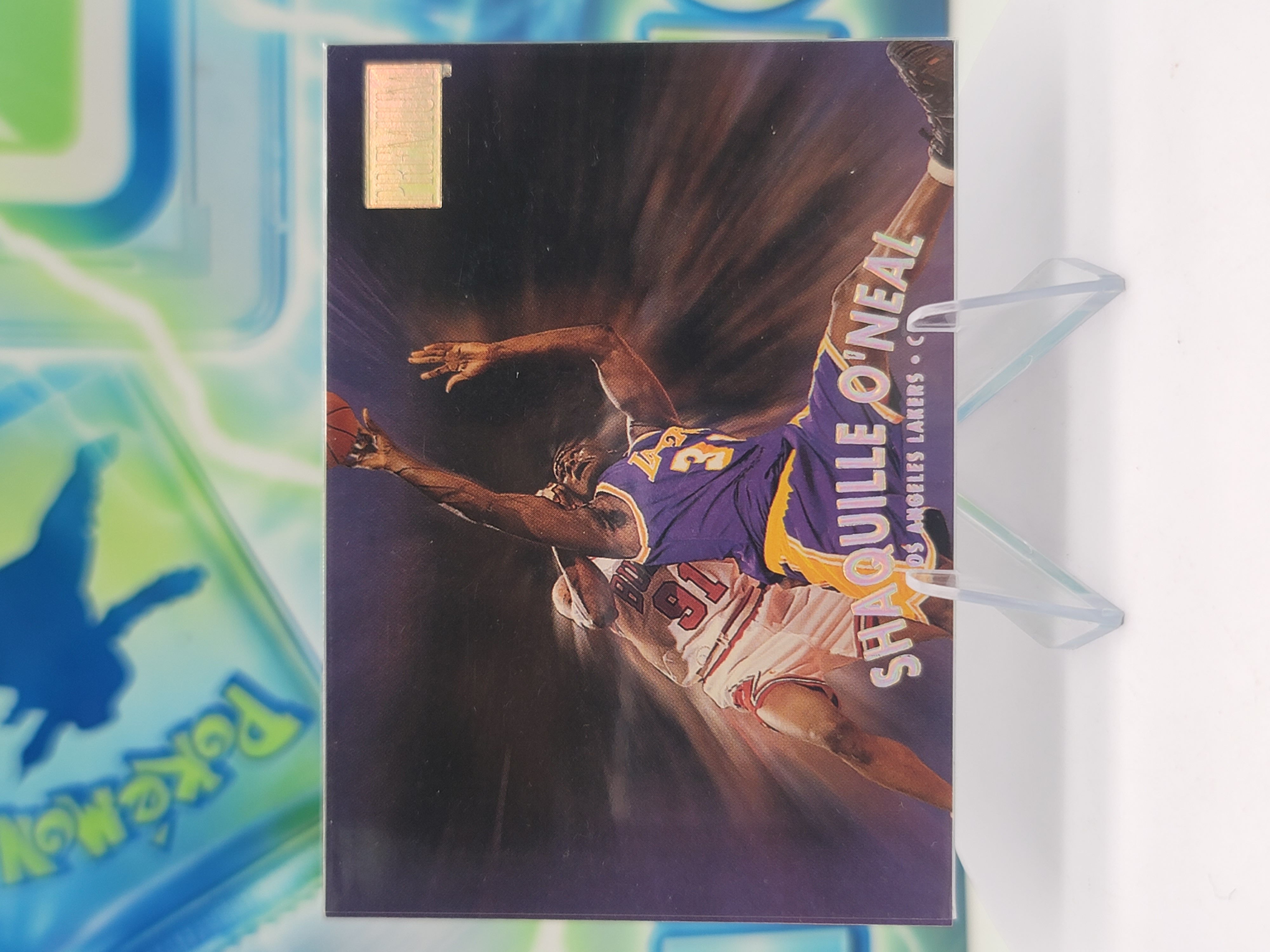 1997 Skybox Premium Reebook Shaquille O'Neal — 1997 Skybox Premium Reebook Shaquille O'Neal