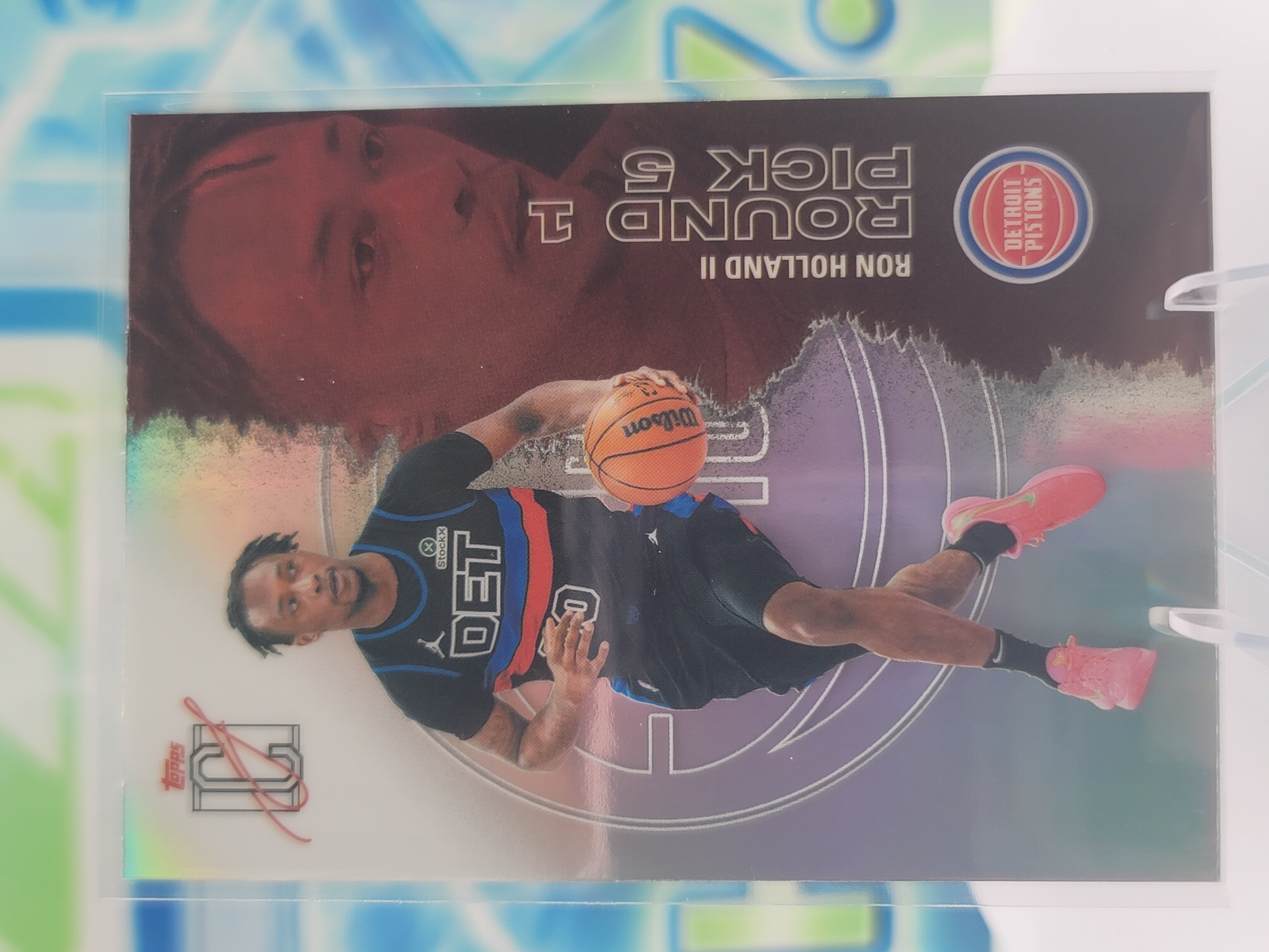 2026 Topps Signature Class Ron Holland II — 2026 Topps Signature Class Chrome Refractor Ron Holland II
