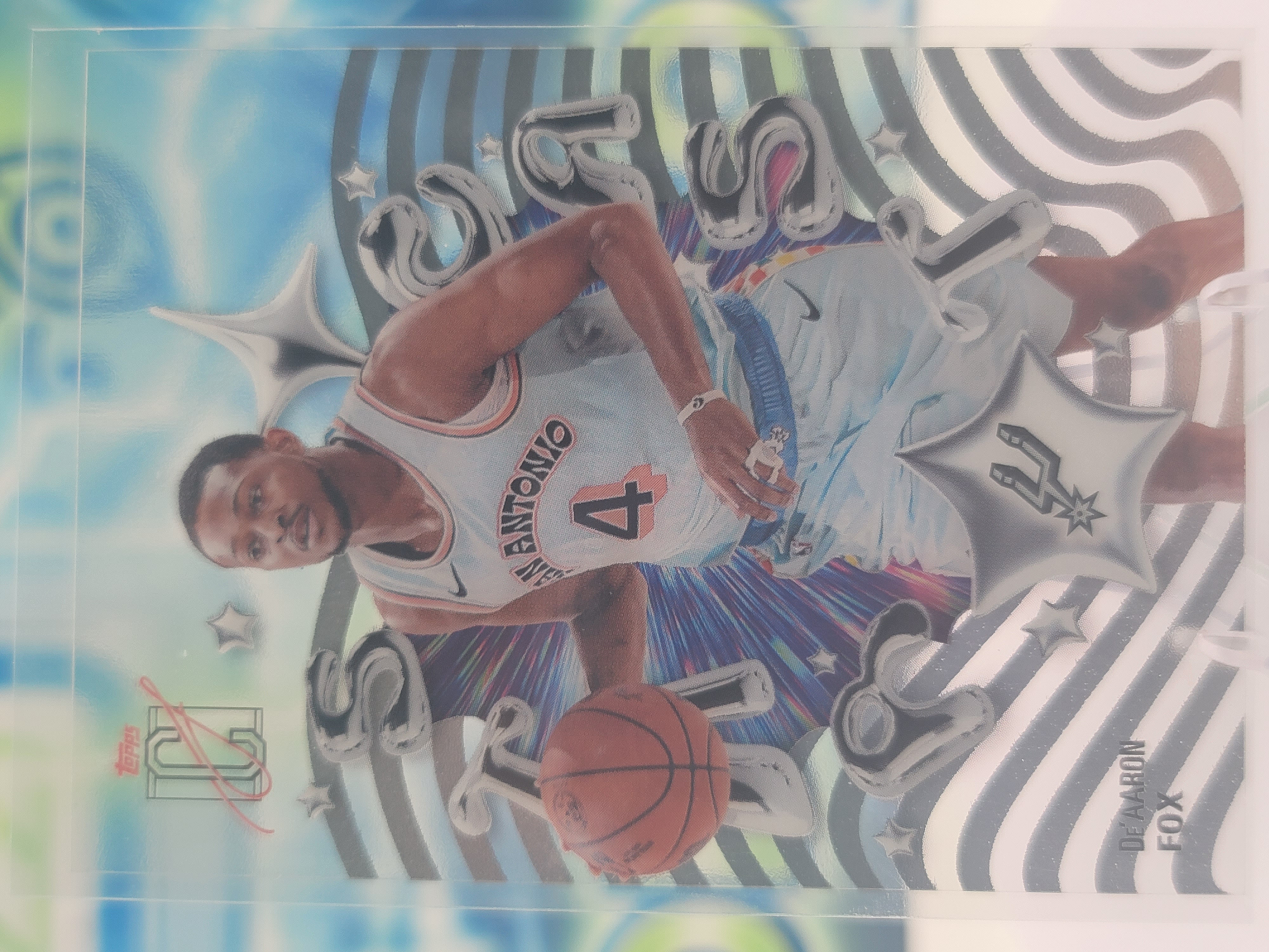 2026 Topps Signature Class De'Aaron Fox — 2026 Topps Signature Class Star Cast Acetate De'Aaron Fox