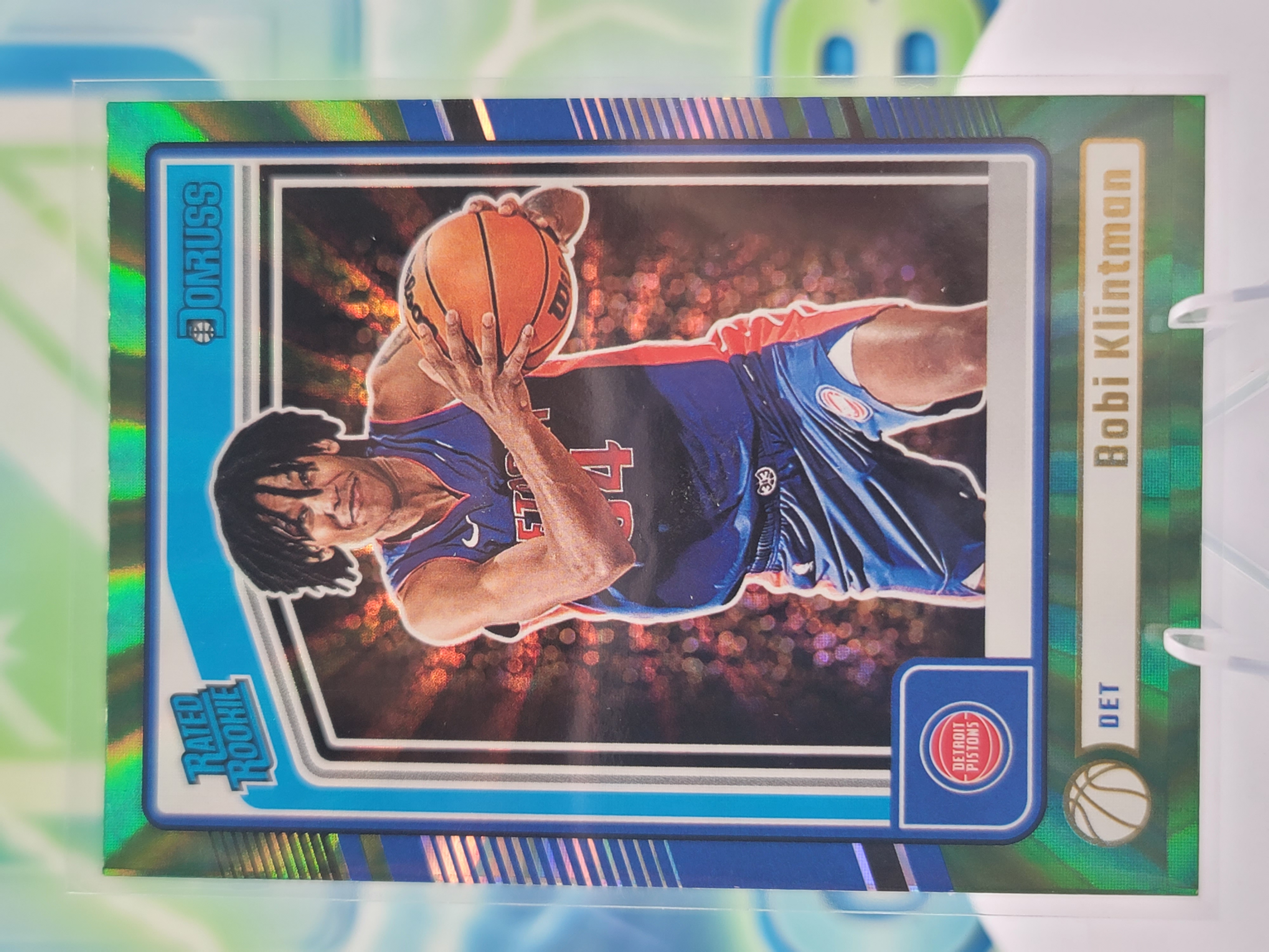 2025 Panini Donruss Bobi Klintman — 2025 Panini Donruss Rated Rookies Green Laser Bobi Klintman