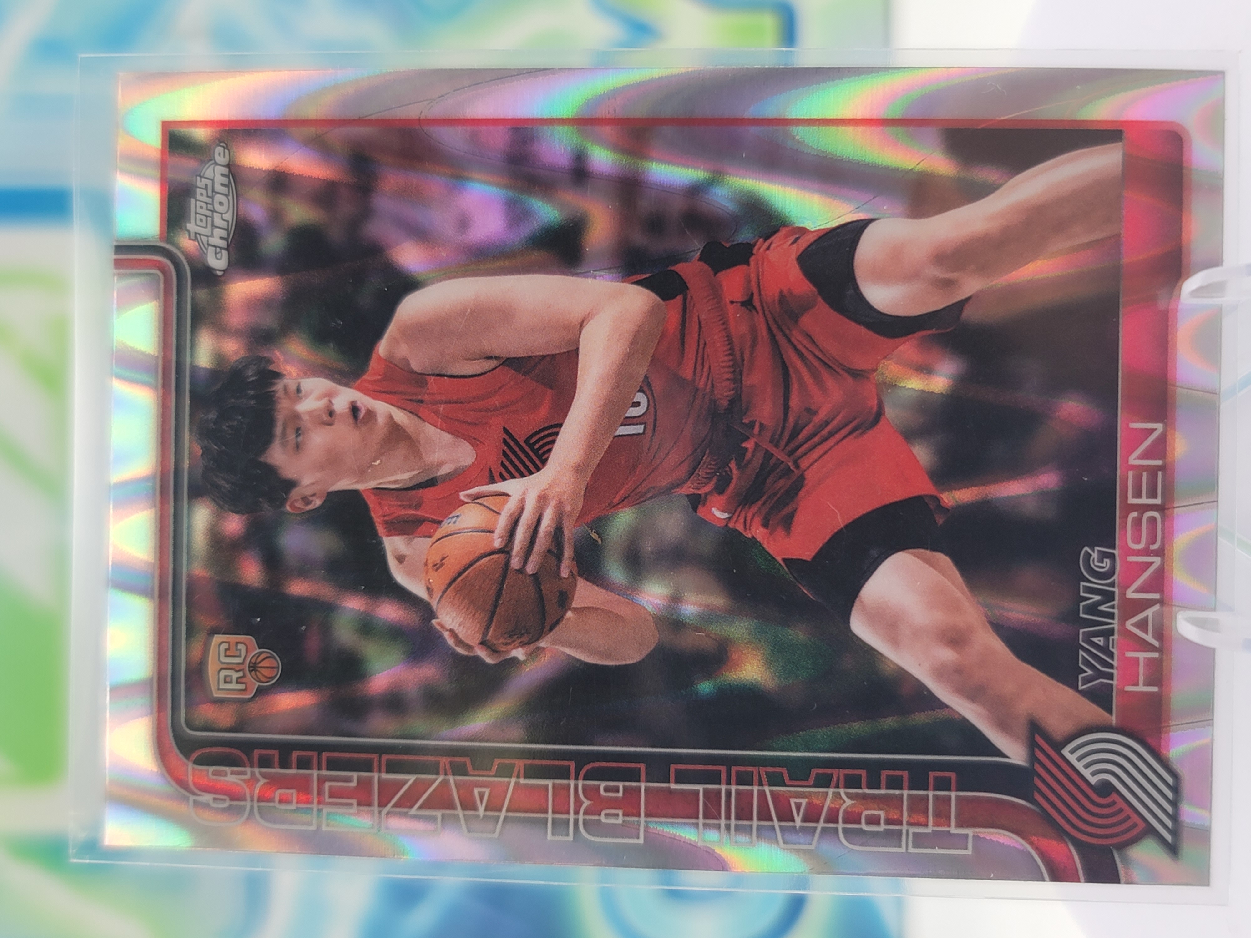 2026 Topps Chrome Update Yang Hansen — 2026 Topps Chrome Update RayWave Yang Hansen Rookie