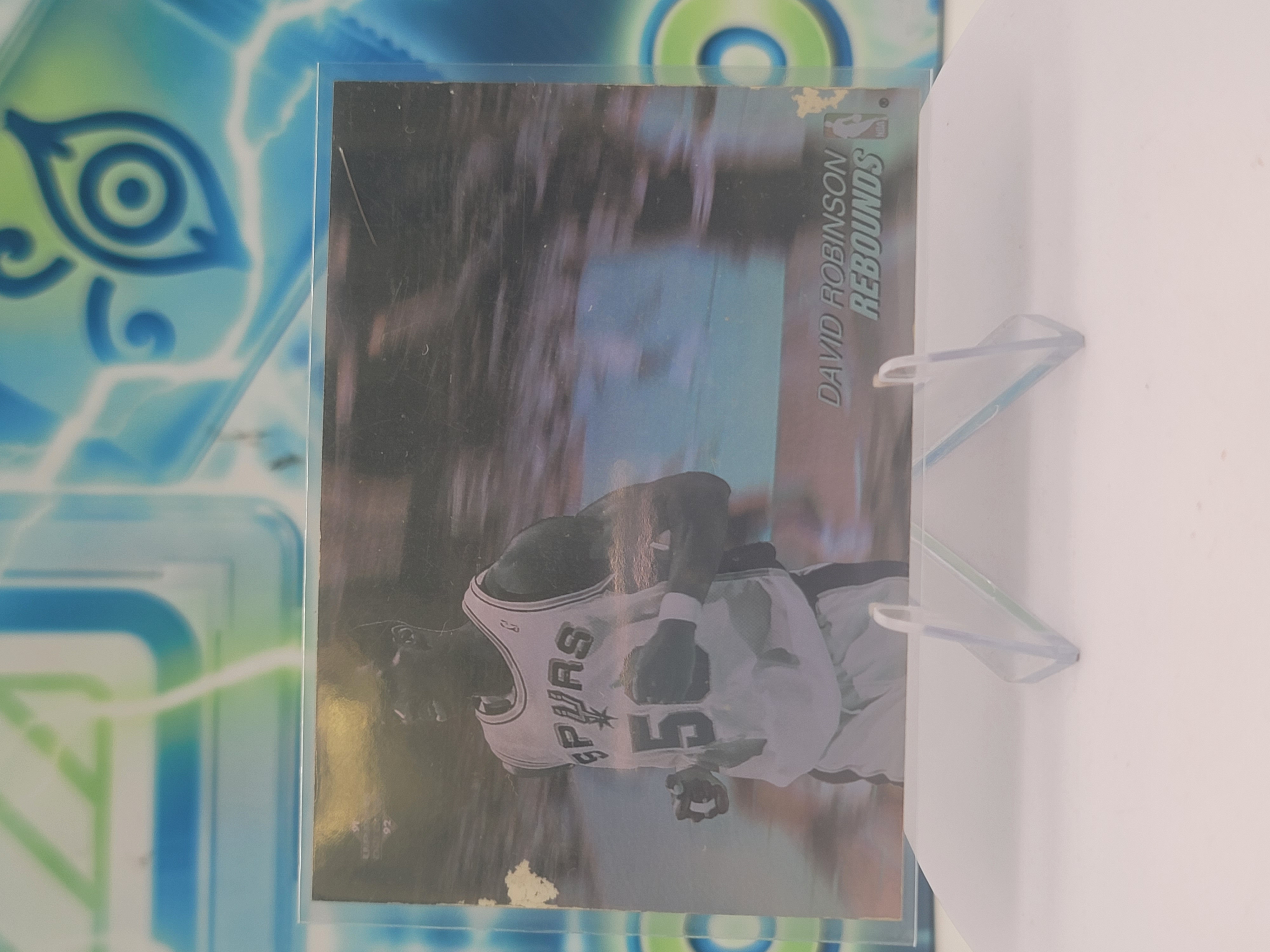 1991 Upper Deck David Robinson — 1991 Upper Deck Rebounds Hologram David Robinson