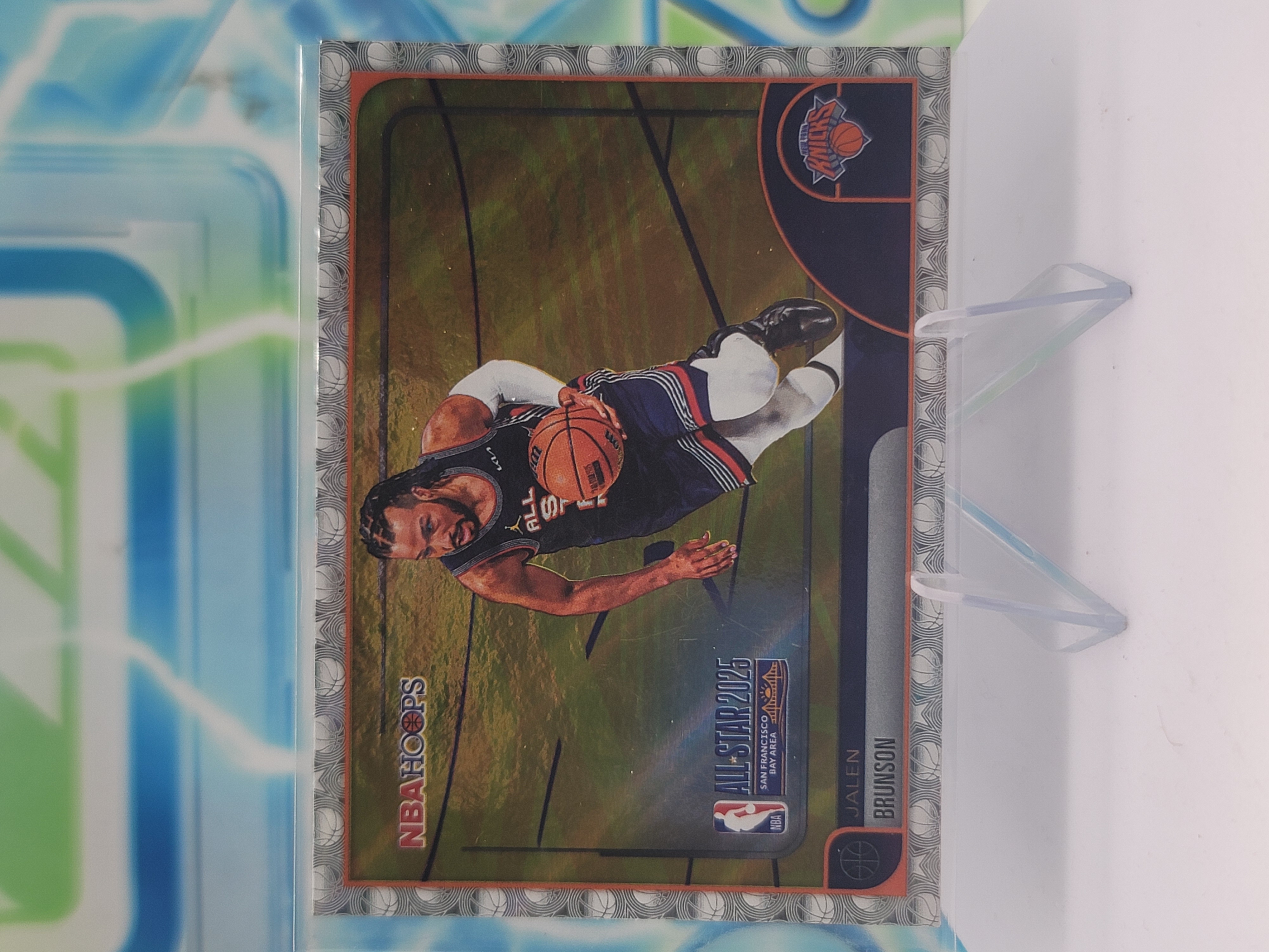 2026 Topps NBA Hoops Jalen Brunson — 2026 Topps NBA Hoops All Star Rainbow 2025 Jalen Brunson