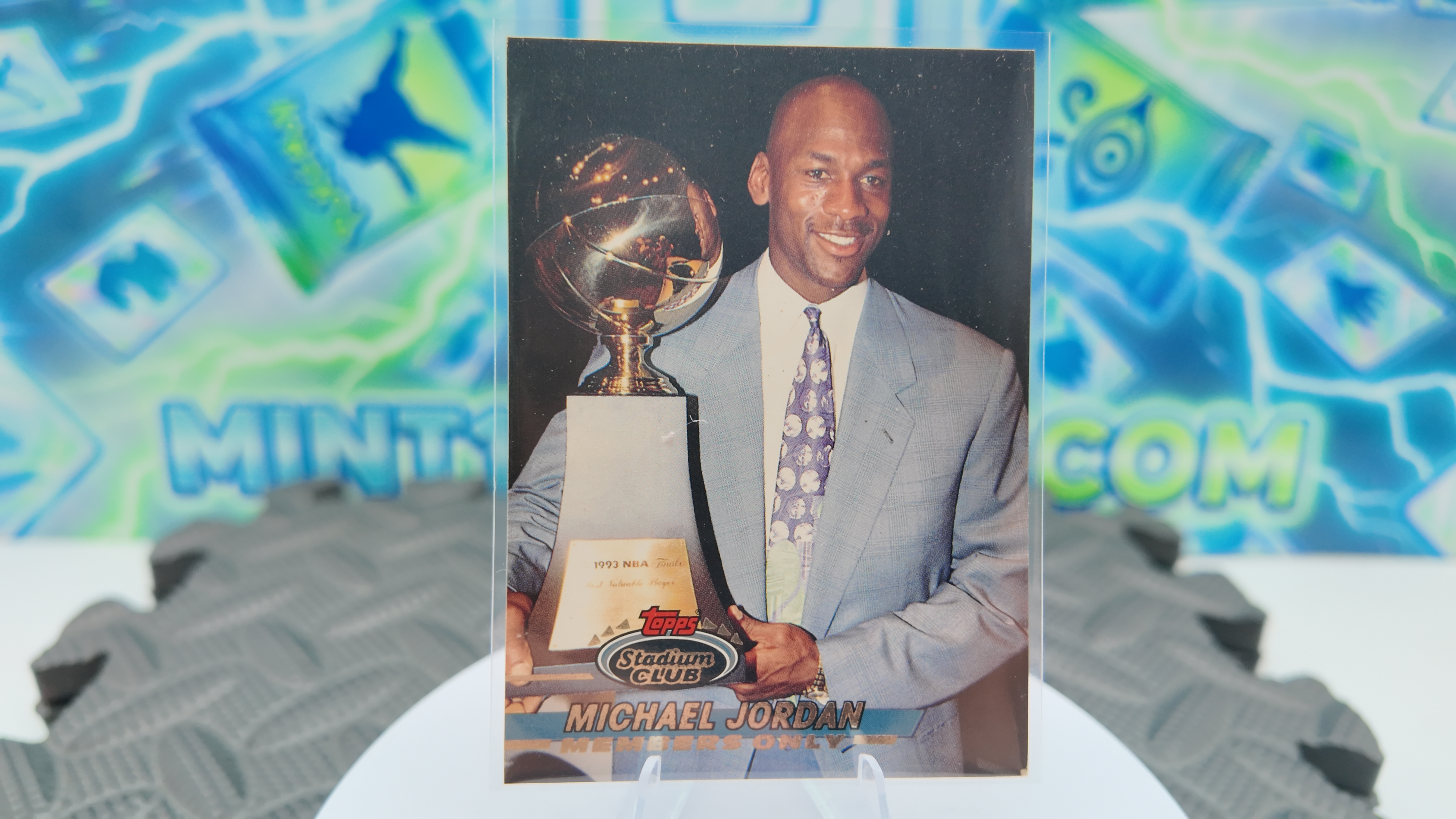 1993 Topps Michael Jordan — 1993 Topps Stadium Club Member Only Michael Jordan