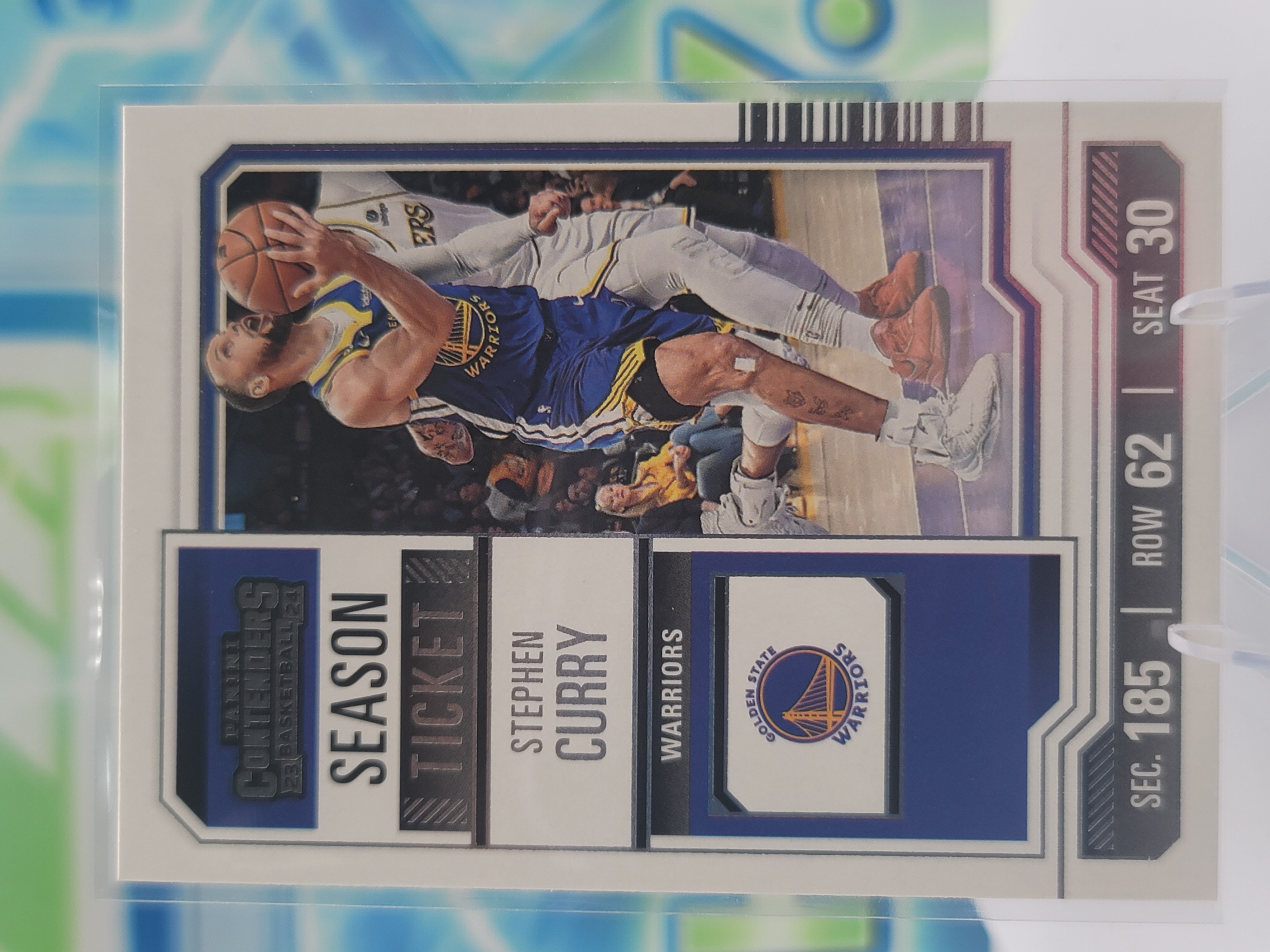 2024 Panini Contenders Stephen Curry — 2024 Panini Contenders Season Ticket Stephen Curry