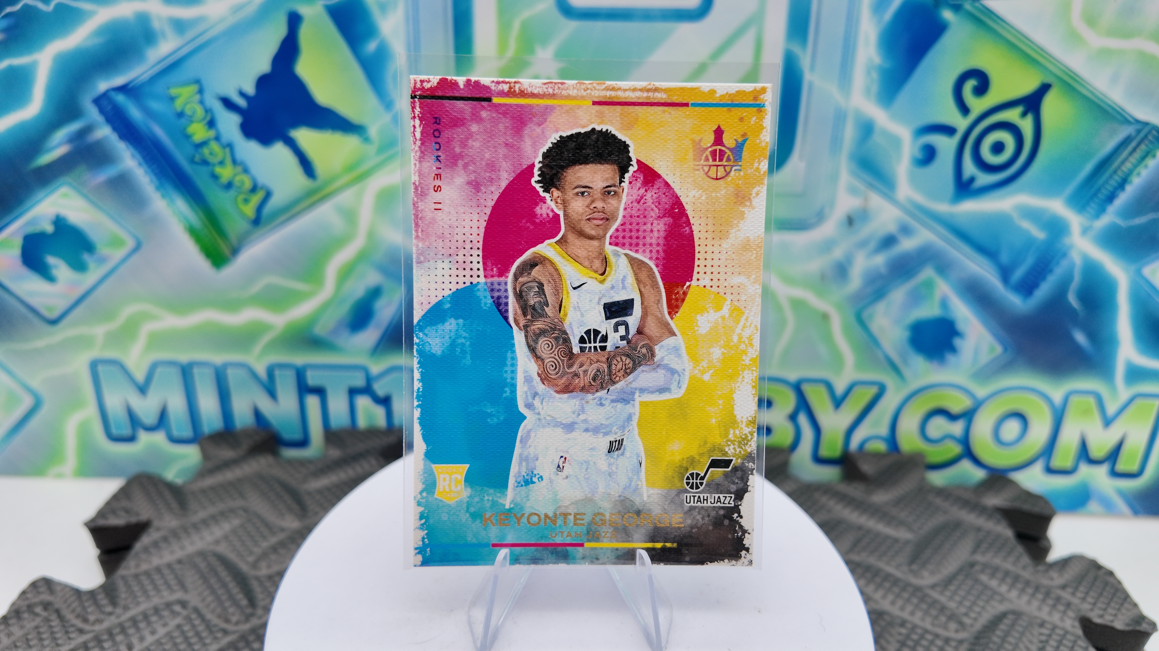 2024 Panini Court Kings Keyonte George — 2024 Panini Court Kings Rookies II Keyonte George Rookie