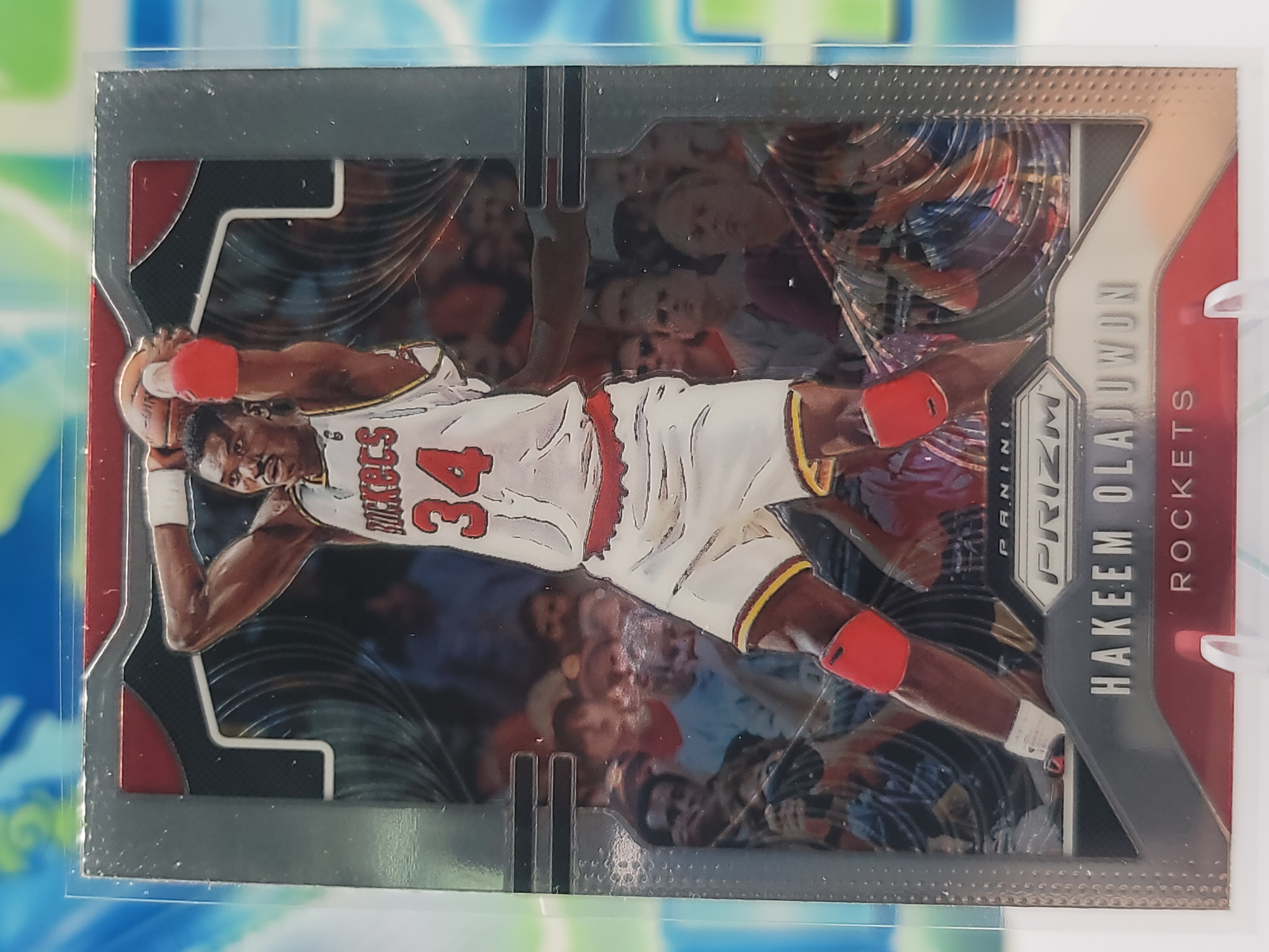 2020 Panini Prizm Hakeem Olajuwon — 2020 Panini Prizm Hakeem Olajuwon