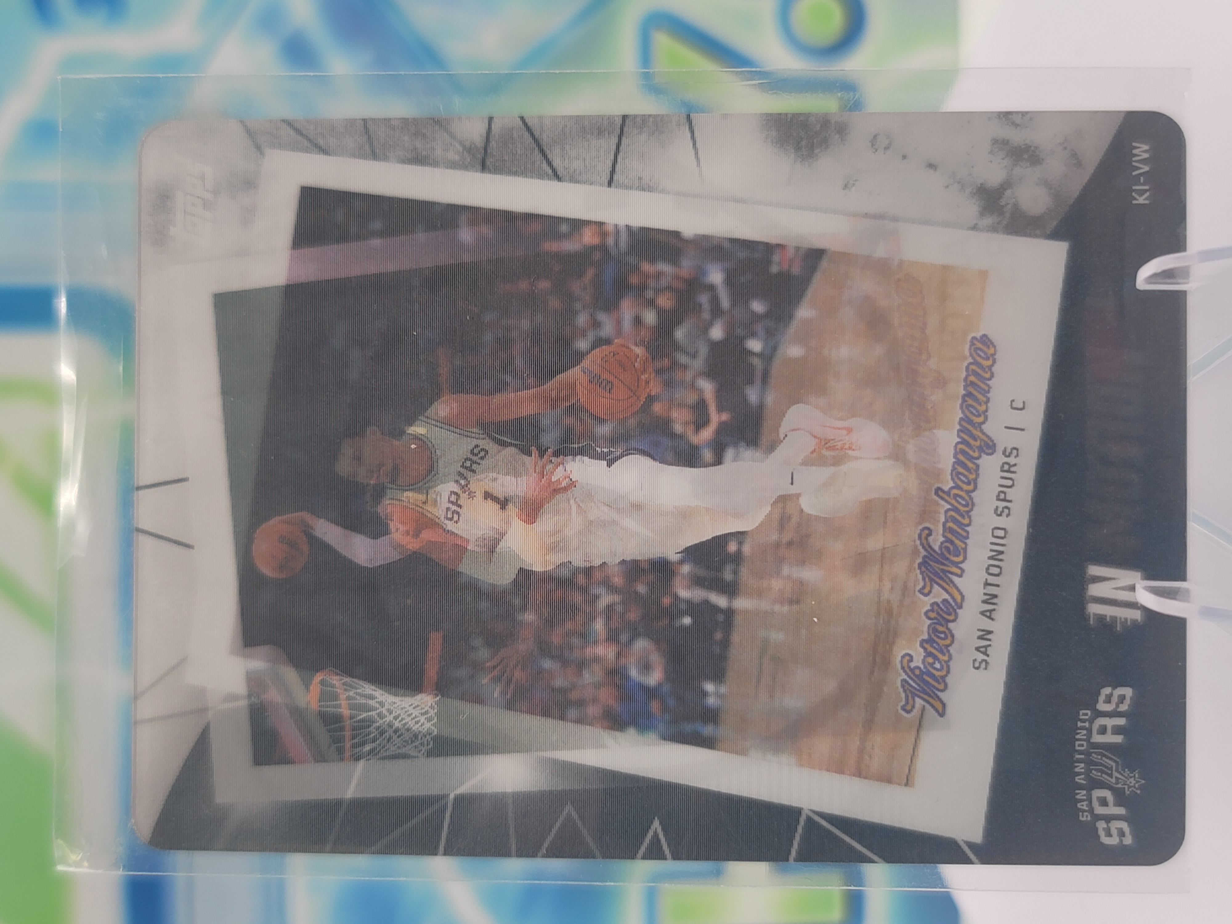2025 Topps Match Attax Victor Wembanyama — 2025 Topps Match Attax In Motion Lenticular Victor Wembanyama