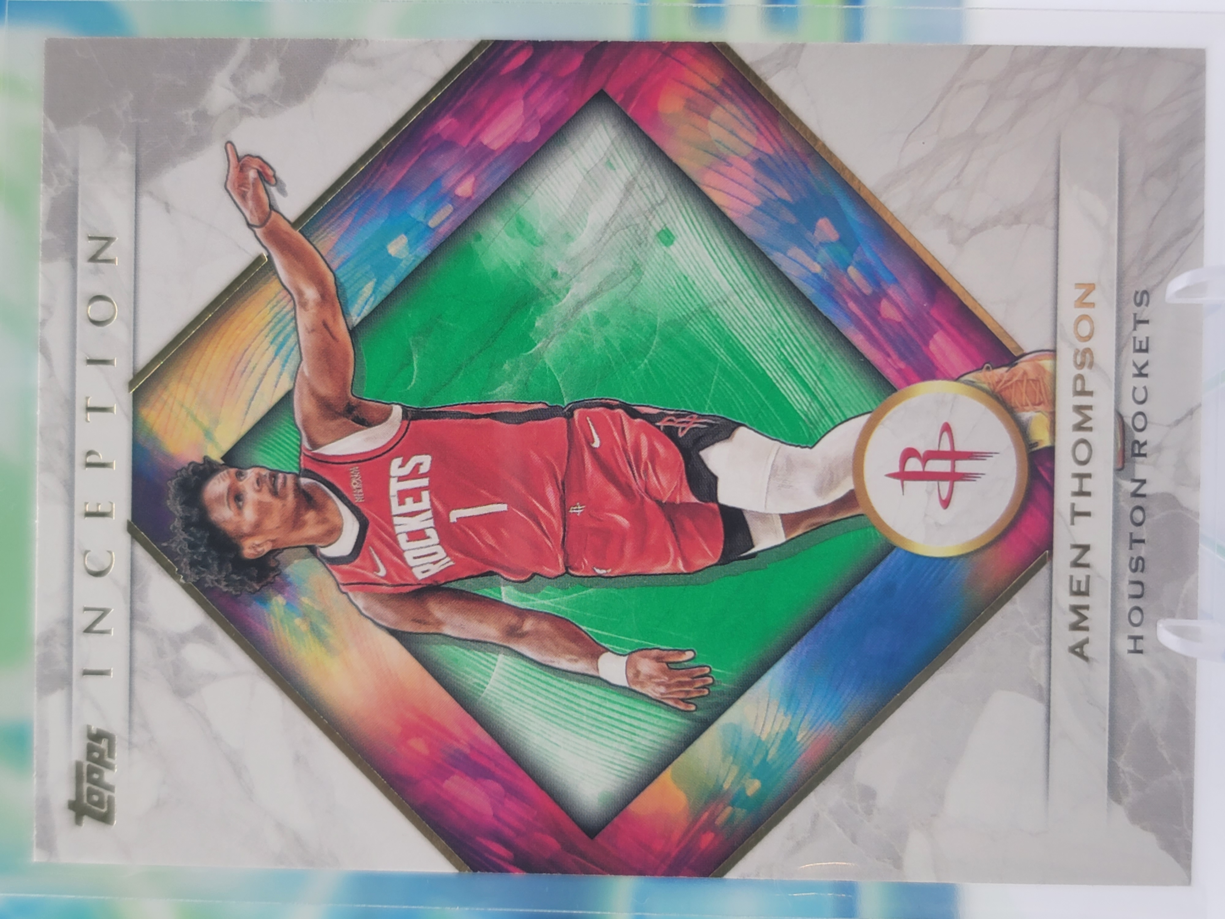 2026 Topps Inception Amen Thompson — 2026 Topps Inception Green Amen Thompson