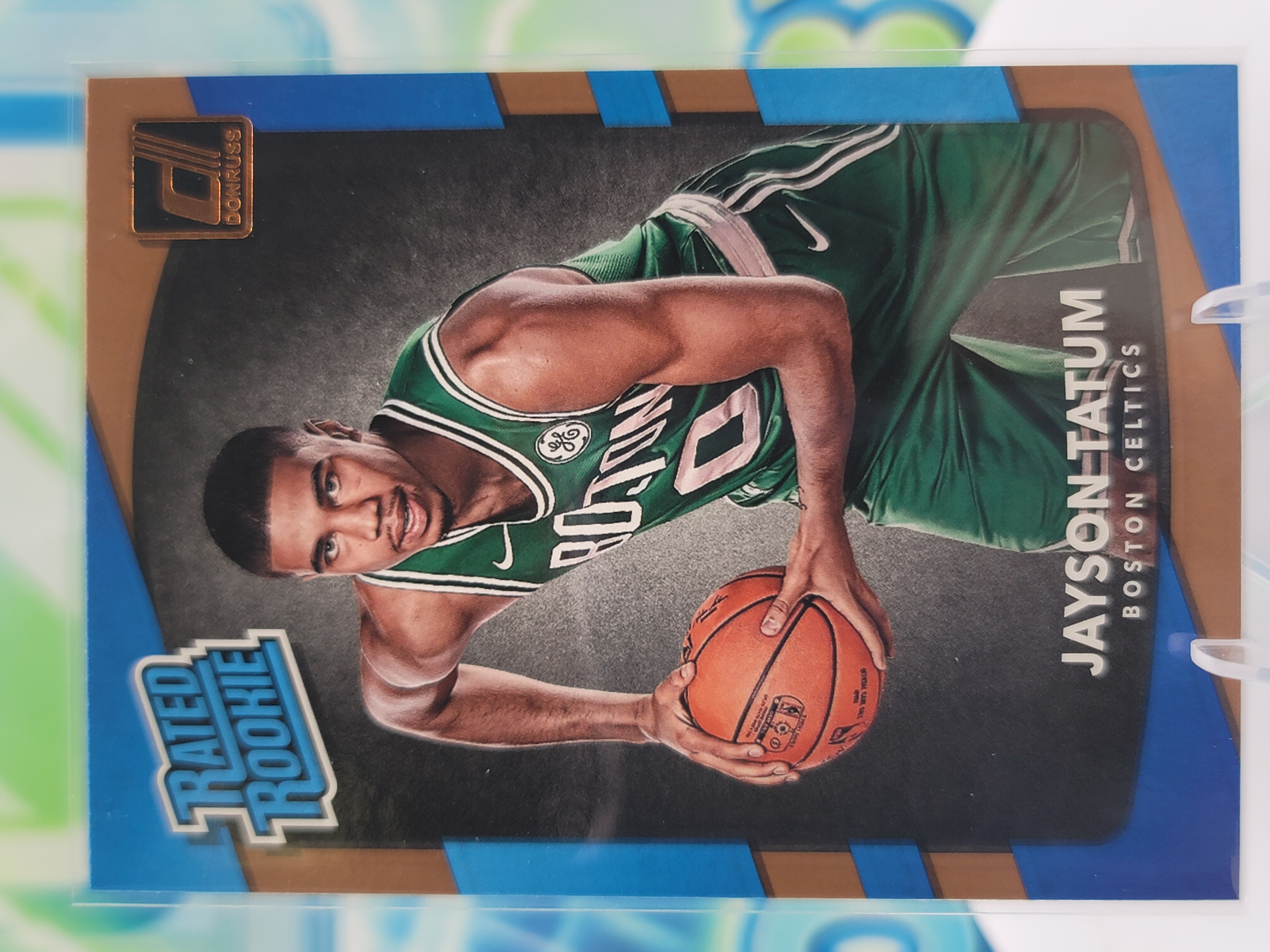 2018 Panini Donruss Jayson Tatum — 2018 Panini Donruss Rated Rookie Jayson Tatum Rookie