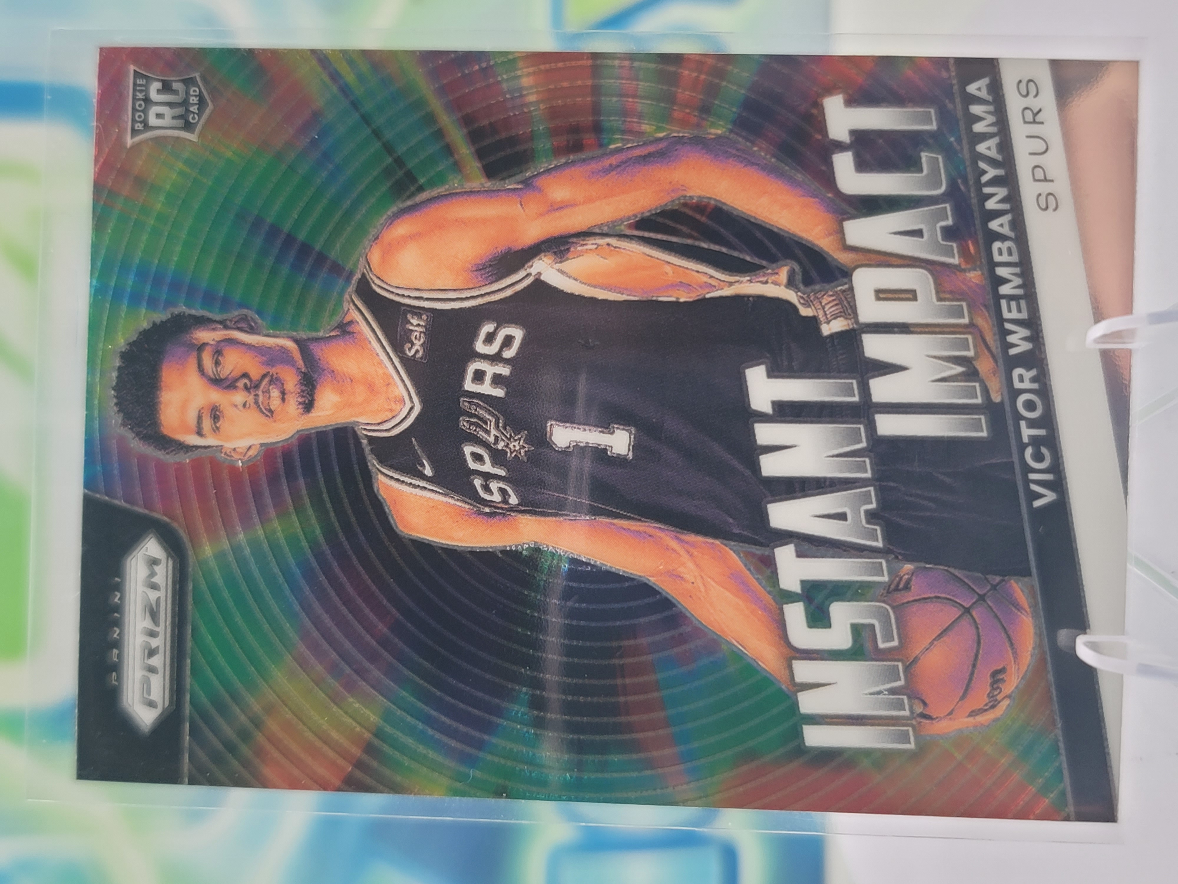 2024 Panini Prizm Victor Wembanyama — 2024 Panini Prizm Instant Impact Victor Wembanyama Rookie